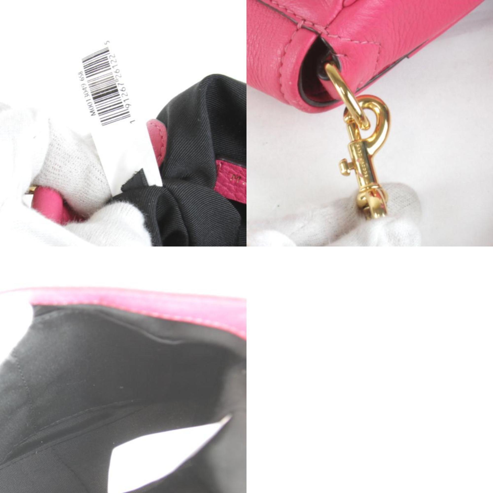 Marc Jacobs Pink Leather Shoulder Bag (Pre-Owned)