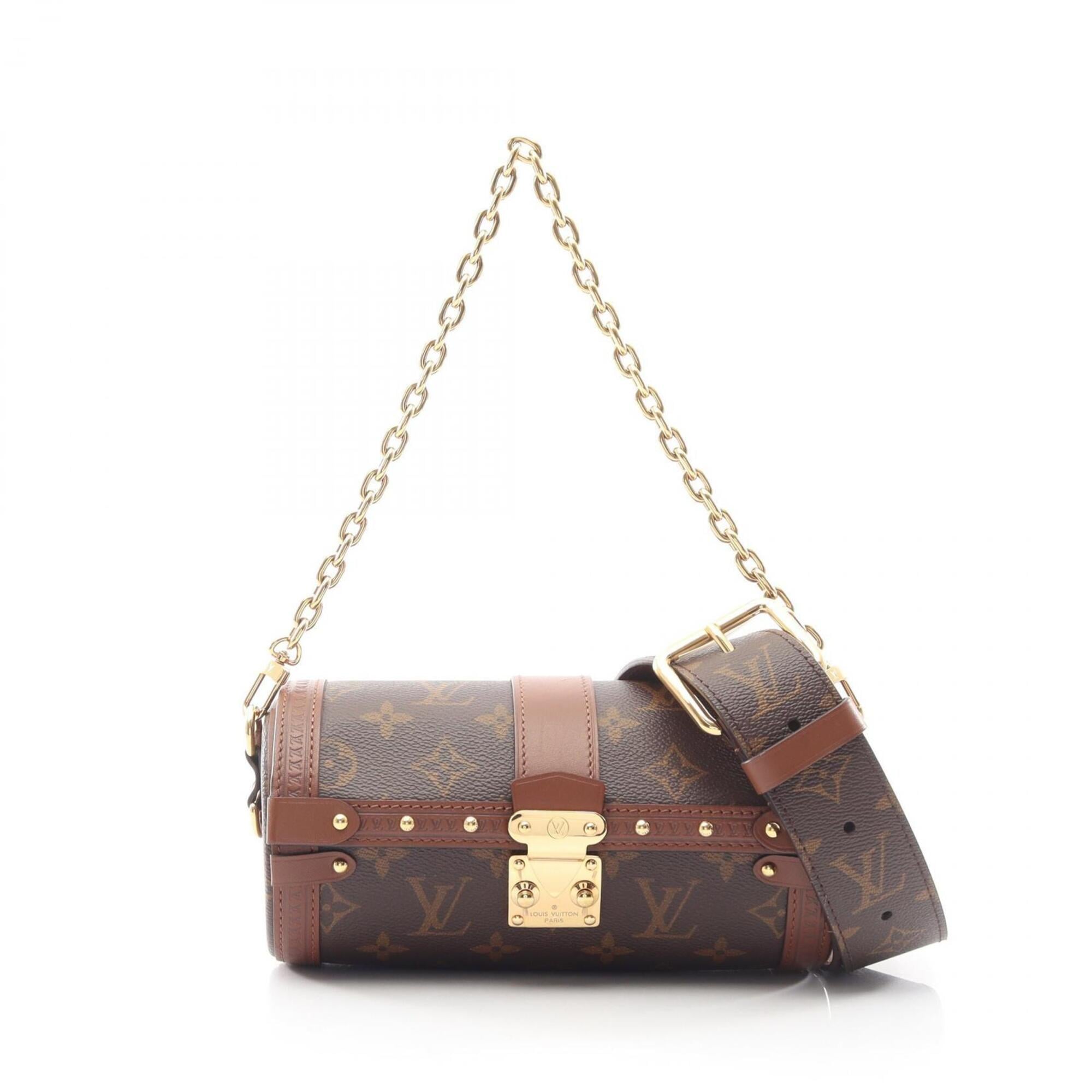 Louis Vuitton Brown Monogram Monogram Leather Handbag (Pre-Owned)