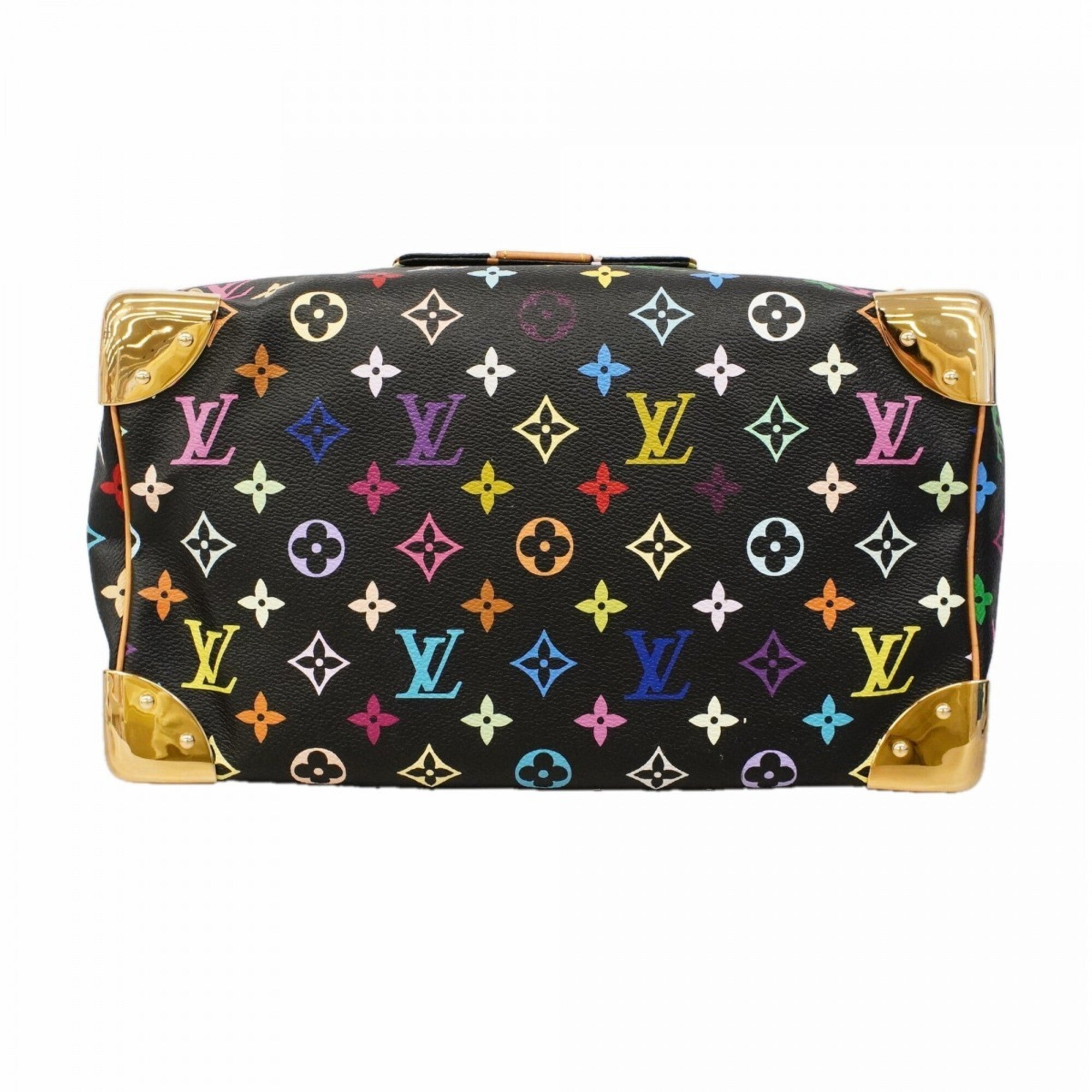Louis Vuitton Noir Handbag (Pre-Owned)