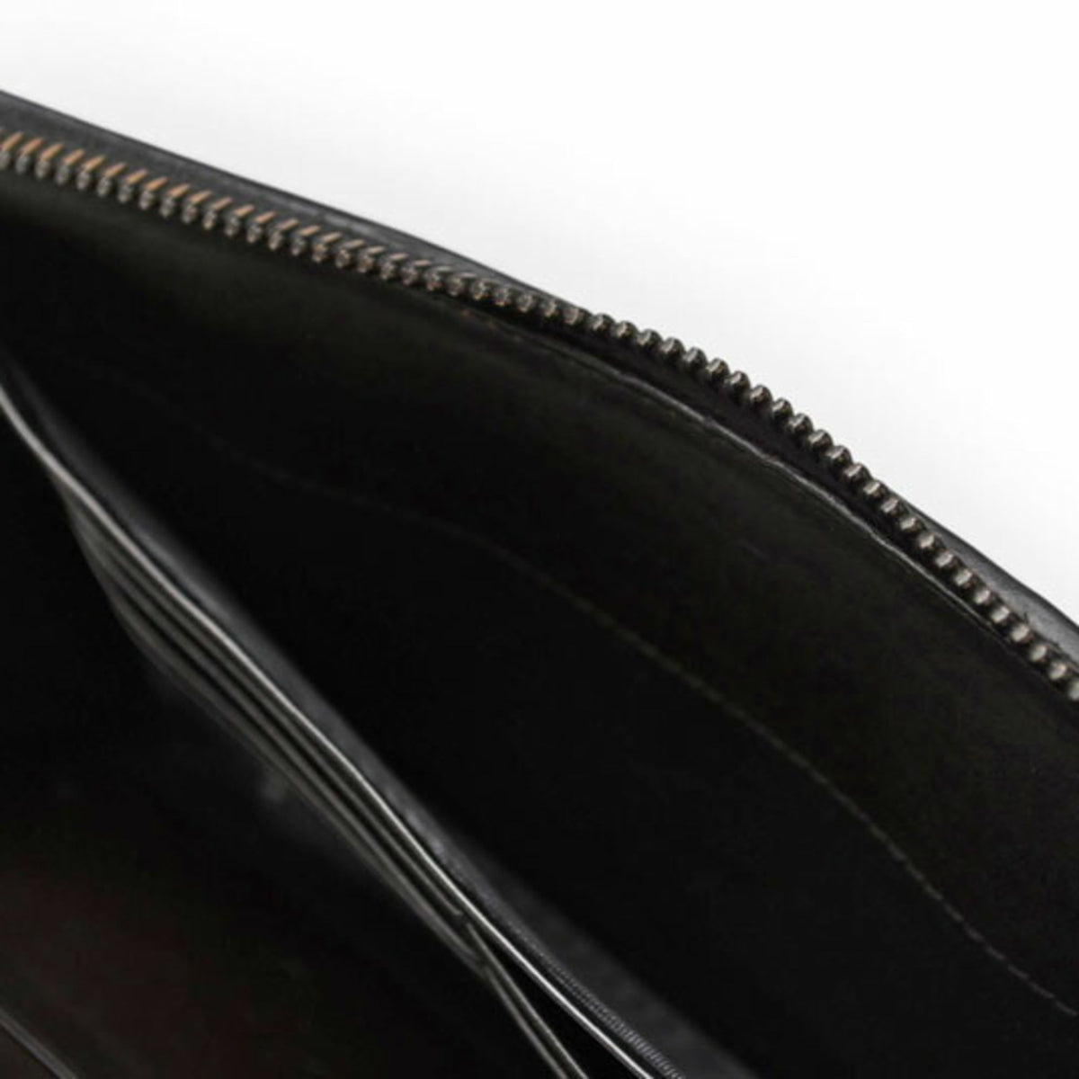 Bottega Veneta Black Leather Long Wallet (Bi-Fold) (Pre-Owned)