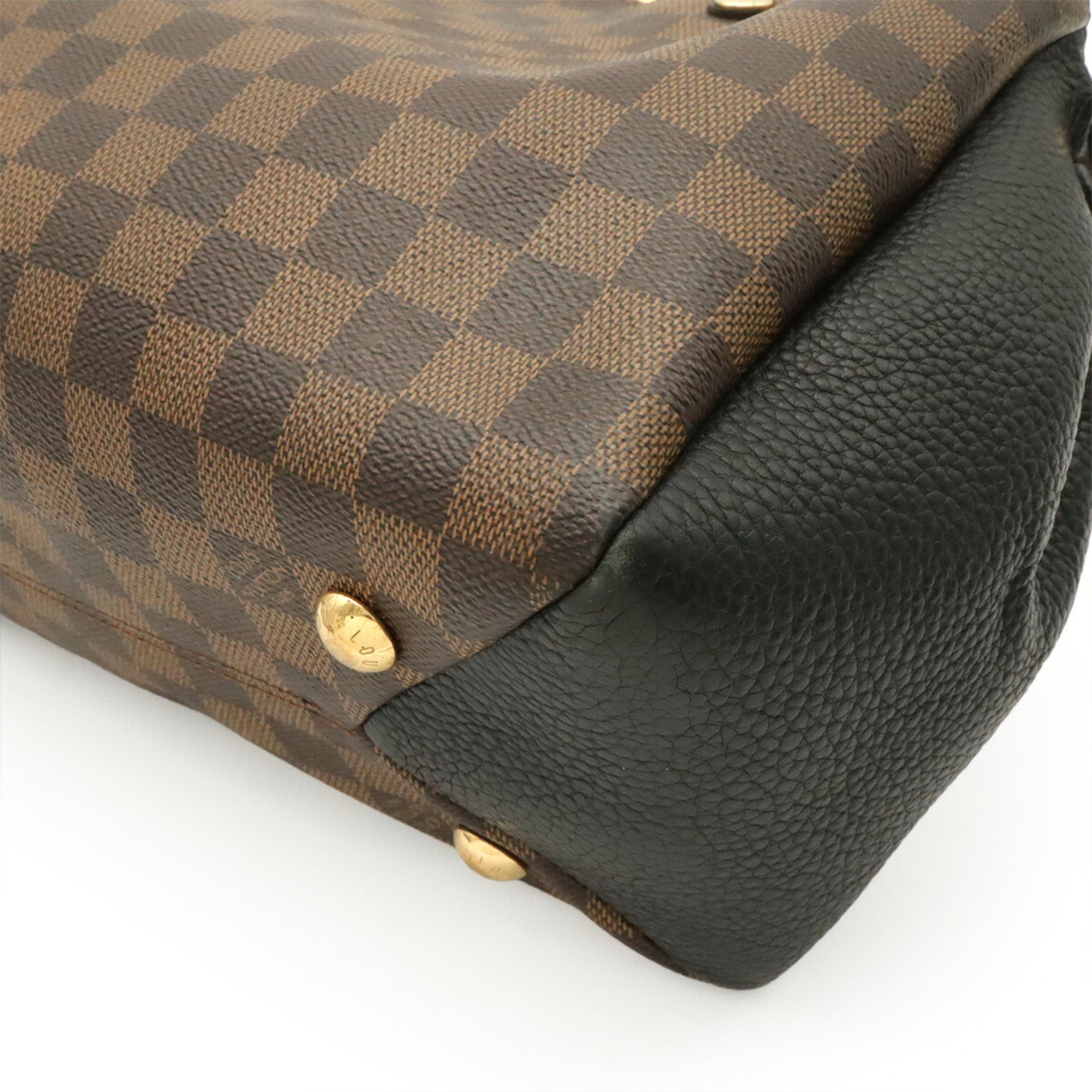 Louis Vuitton Black Damier Canvas Noir Damier Canvas Handbag Shoulder Bag Tote Bag (Pre-Owned)
