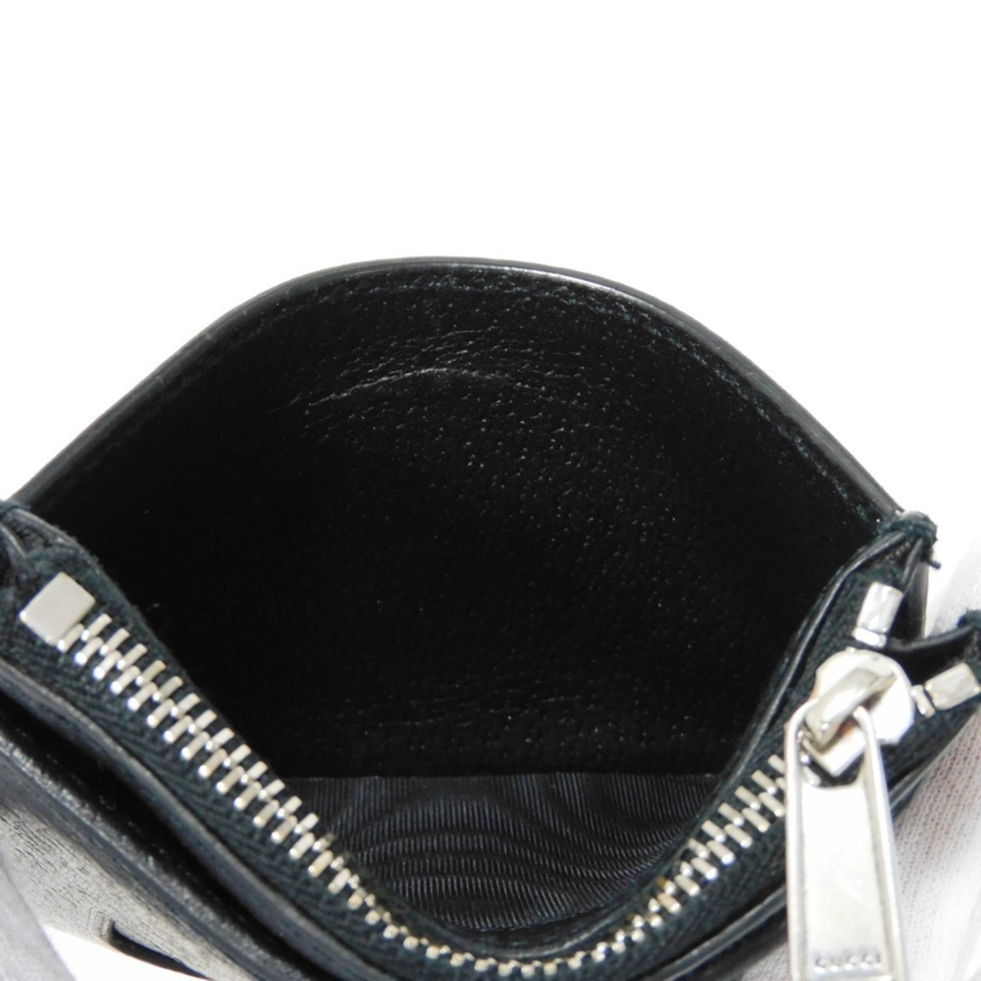 Gucci Black Yellow Nylon Leather Coin Purse/Coin Case (Pre-Owned)