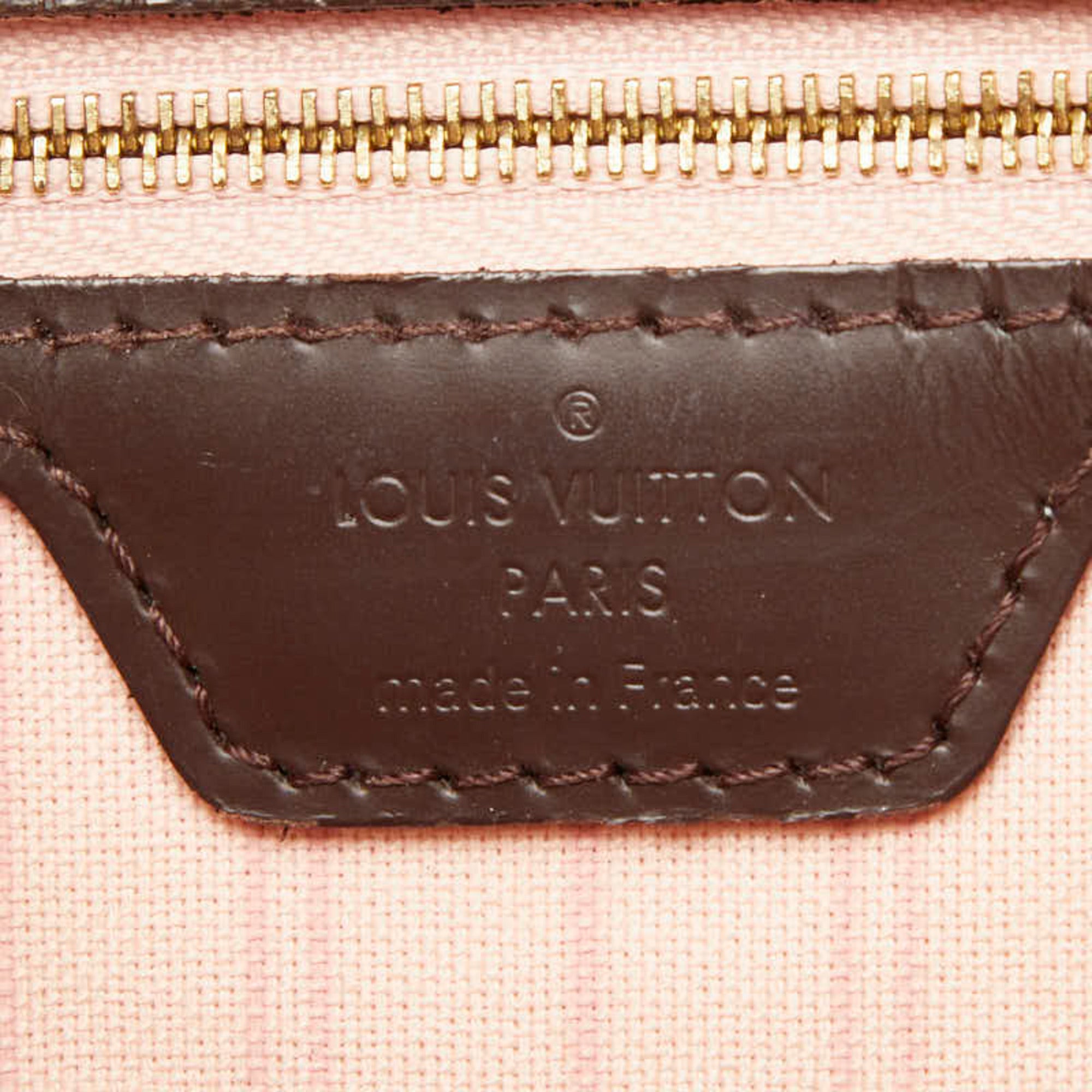 Louis Vuitton Damier Brown Rose Ballerine Pvc Leather Shoulder Bag Tote Bag (Pre-Owned)