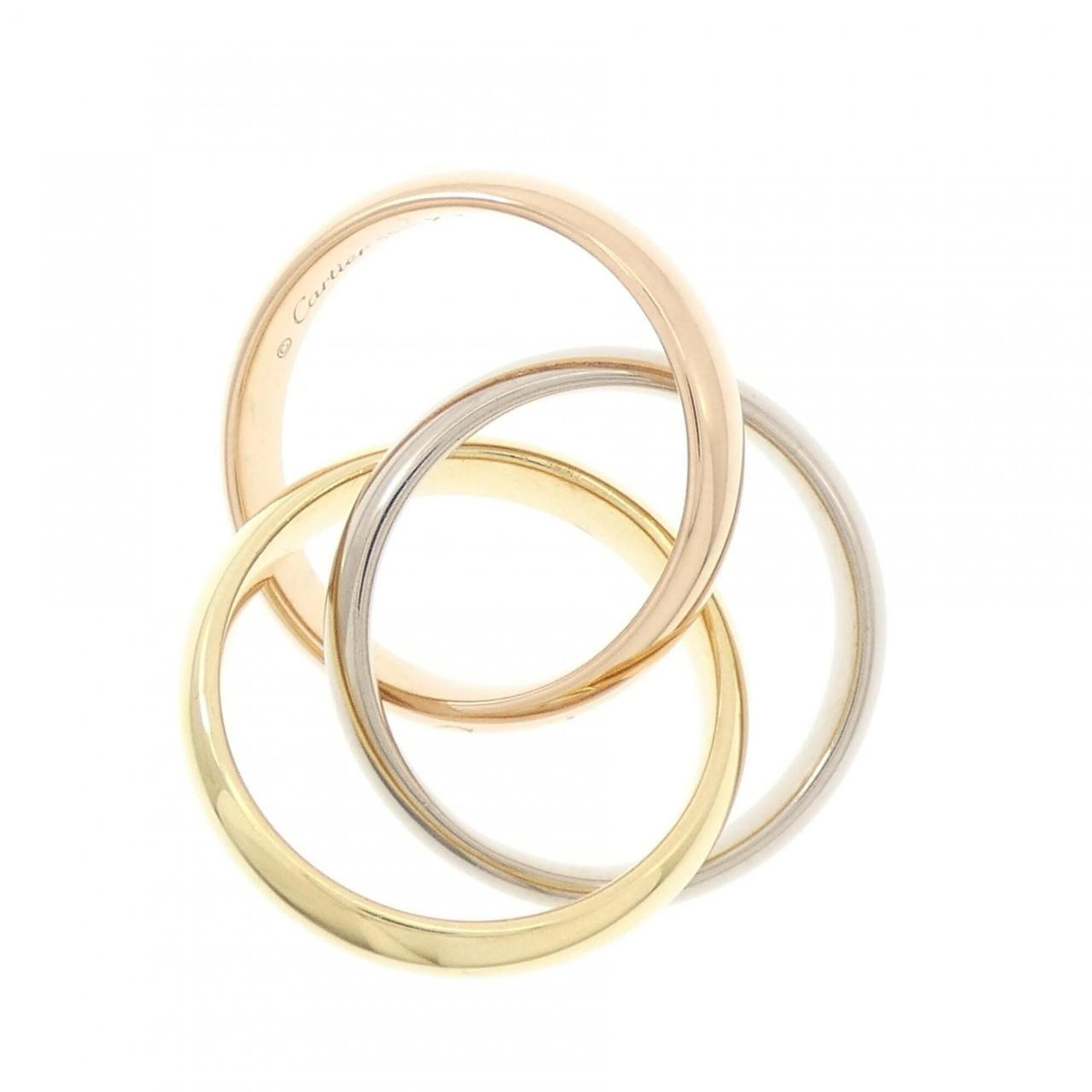 Cartier Yellow Gold (18K) Pink Gold (18K) White Gold (18K) Band Ring (Pre-Owned)
