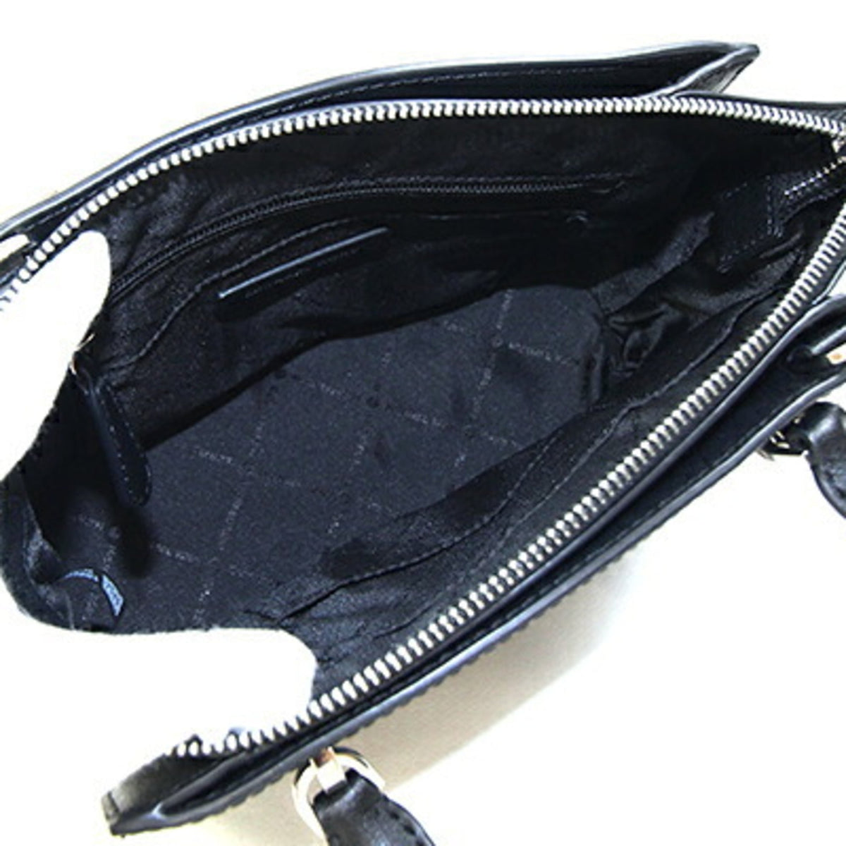 Michael Kors Black Leather Handbag Shoulder Bag (Pre-Owned)