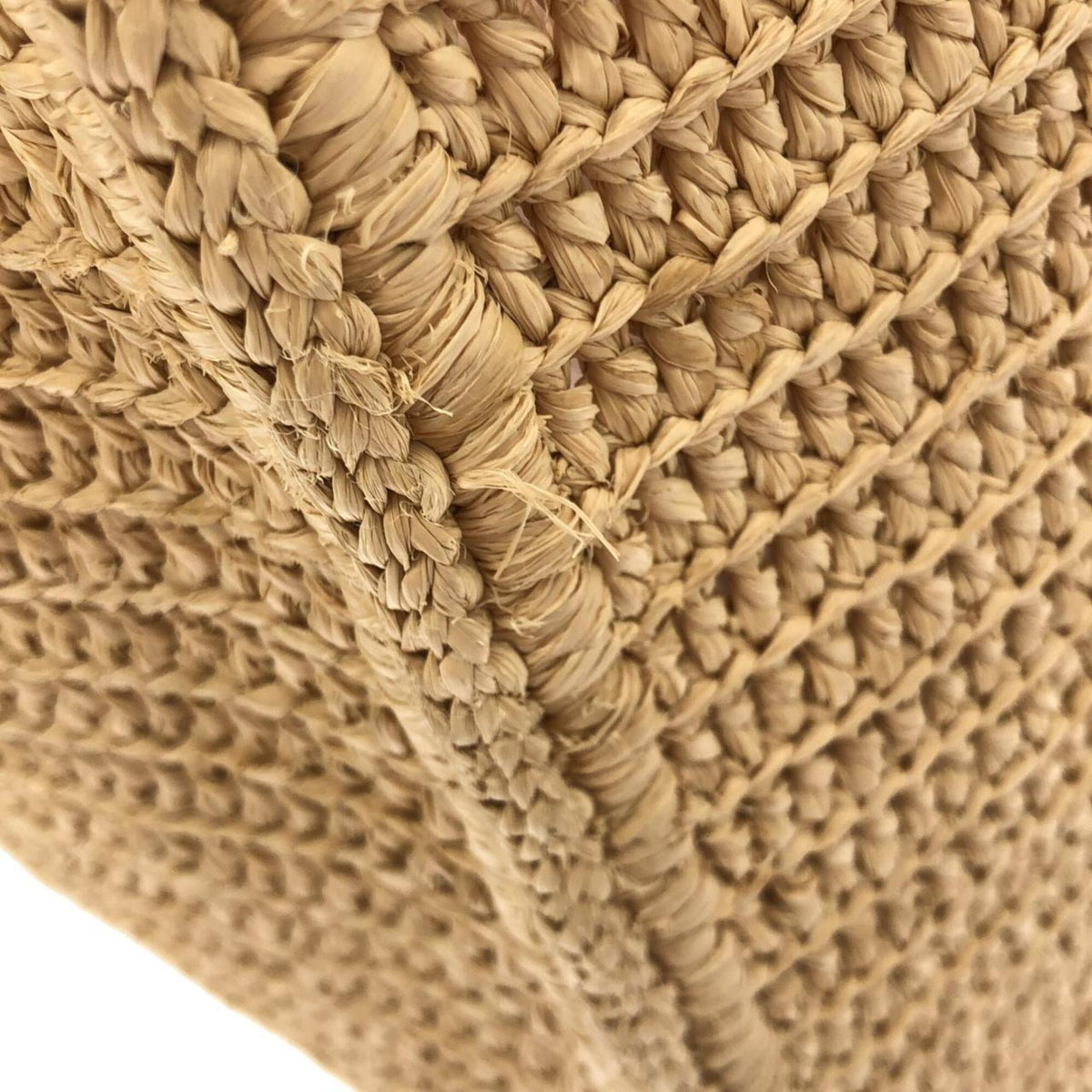 Louis Vuitton Beige Natural Raffia Handbag (Pre-Owned)