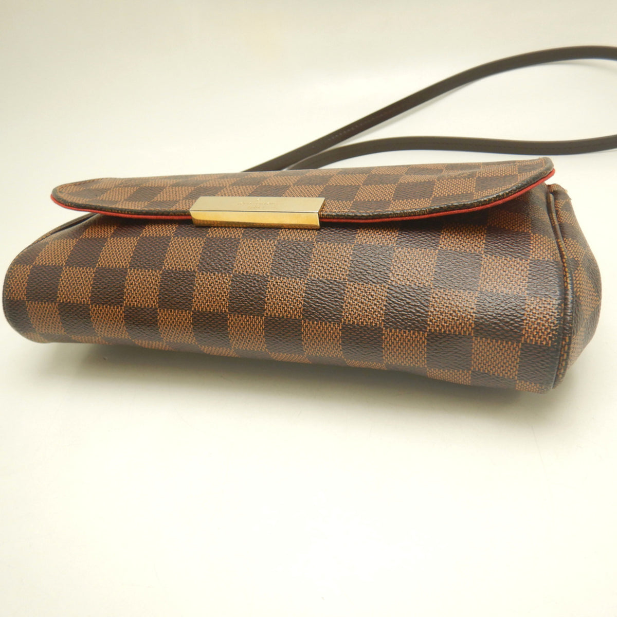 Louis Vuitton Ebene Damier Canvas Shoulder Bag (Pre-Owned)