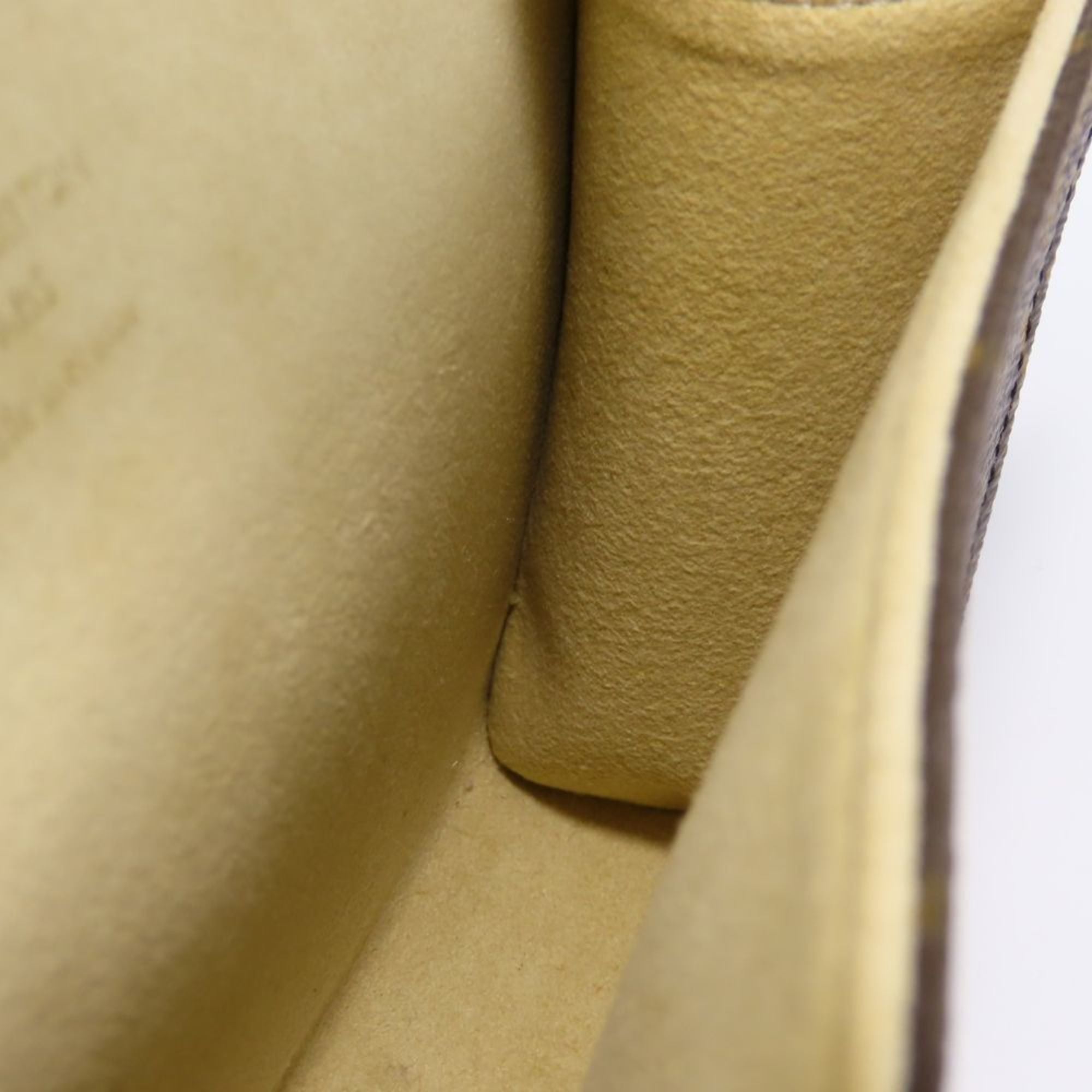 Louis Vuitton Monogram Brown Monogram Leather Fanny Pack Pochette (Pre-Owned)