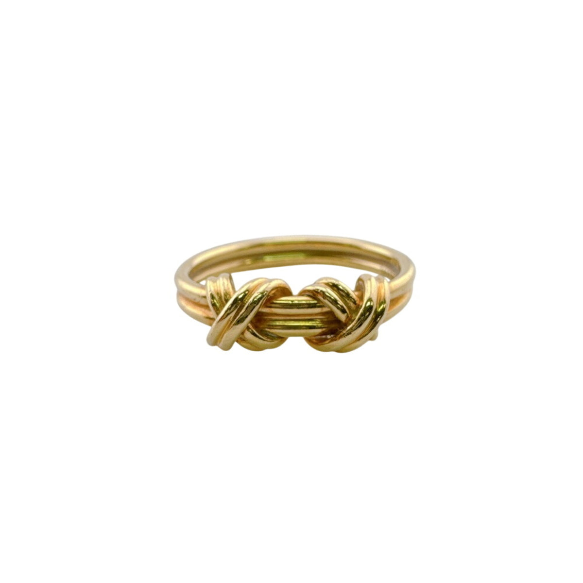 Tiffany Gold Yellow Gold (18K) Band Ring (Pre-Owned)