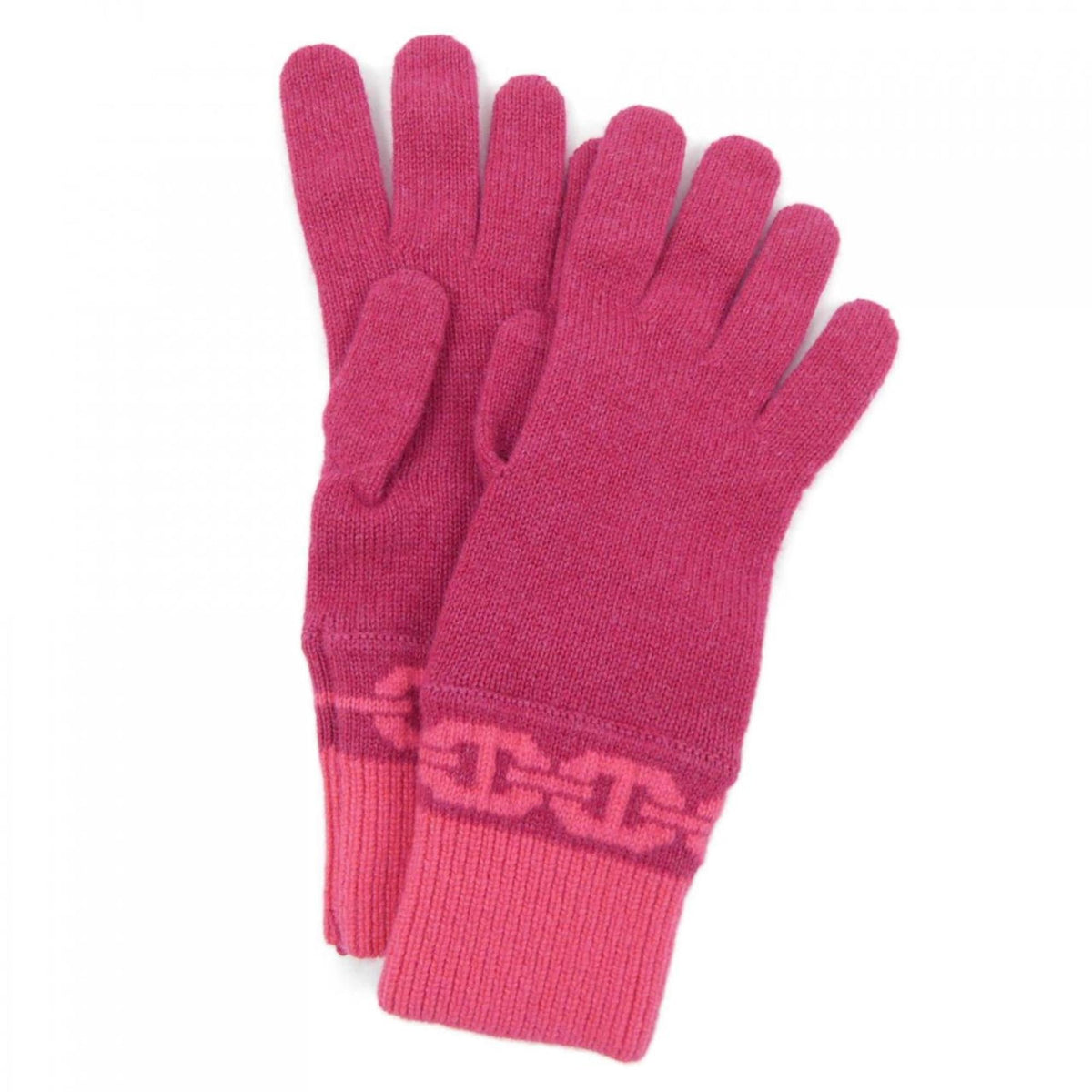 Hermes Pink Cashmere Warm Gloves (Pre-Owned)