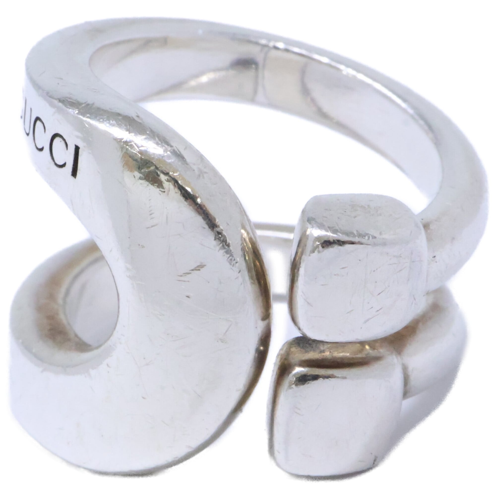 Gucci Silver Silver 925 Band Ring (Pre-Owned)