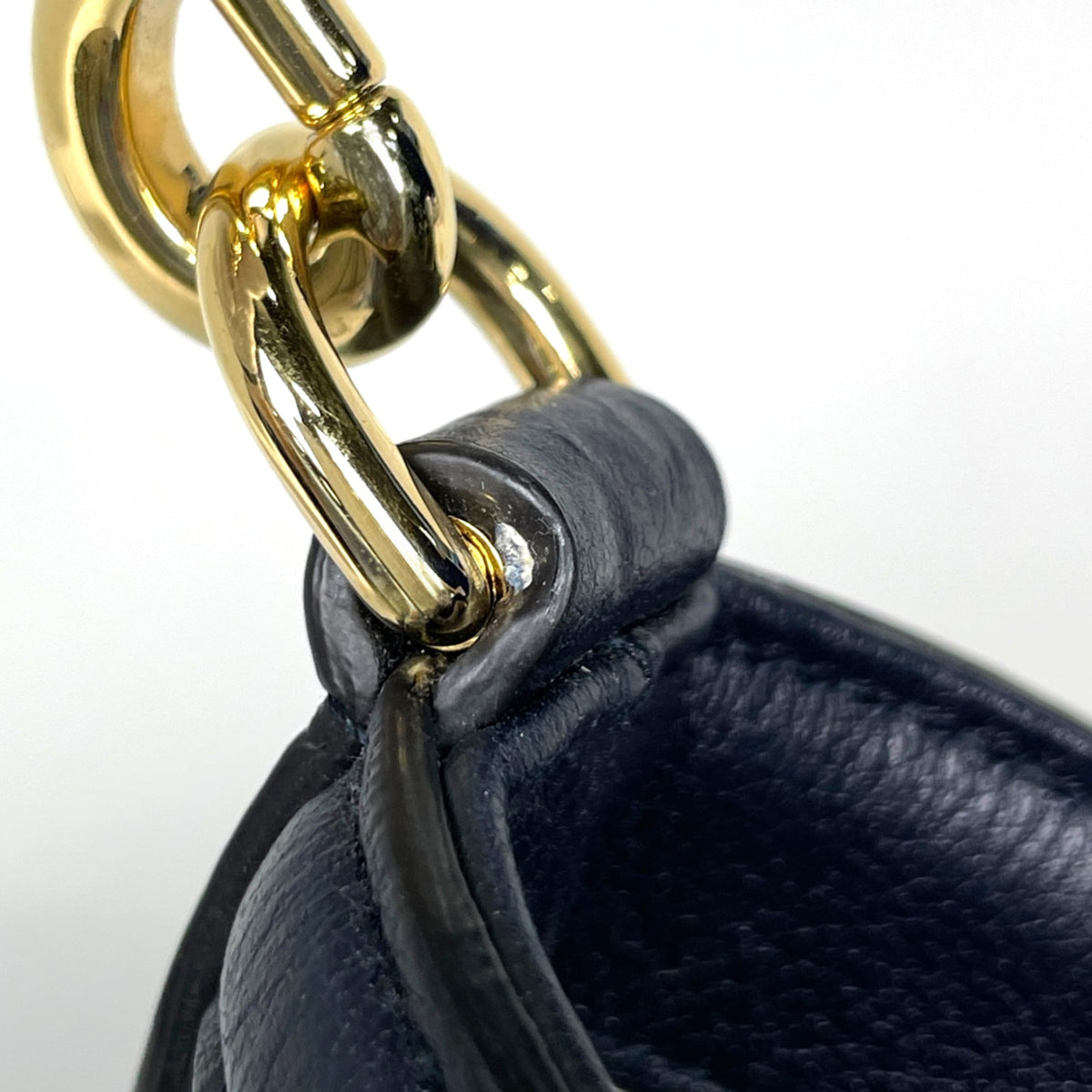 Gucci Blue Leather Handbag (Pre-Owned)