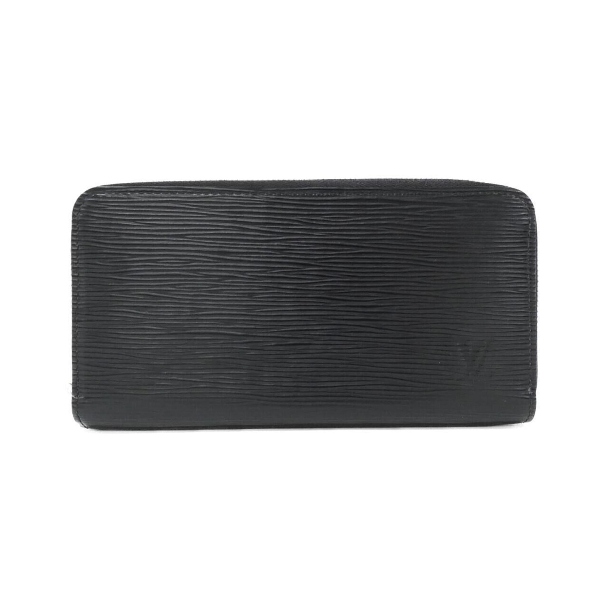 Louis Vuitton Epi Black Leather Long Wallet (Bi-Fold) (Pre-Owned)