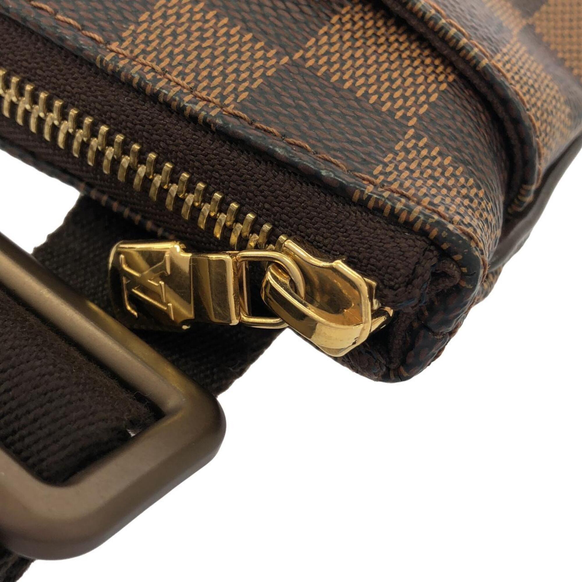 Louis Vuitton Damier Damier Canvas Ebene Damier Canvas Pochette Shoulder Bag (Pre-Owned)