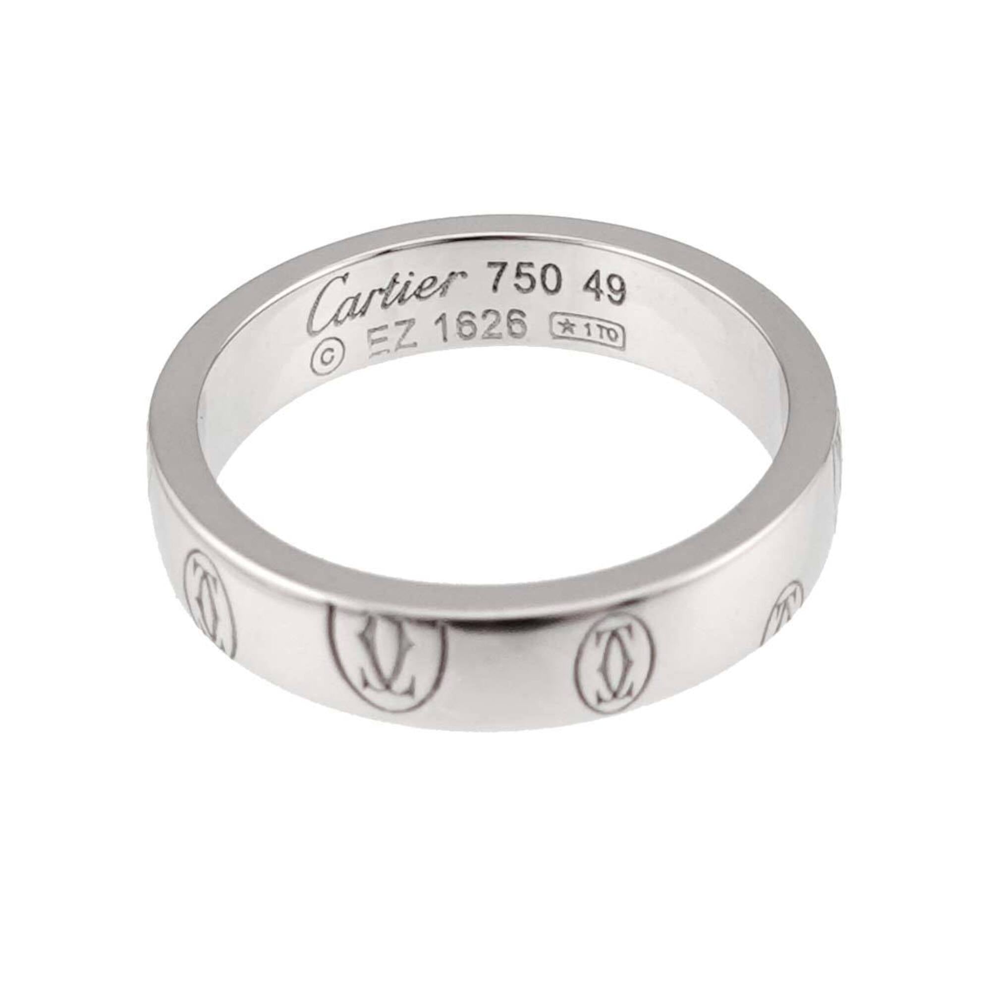 Cartier White Gold (18K) Band Ring (Pre-Owned)