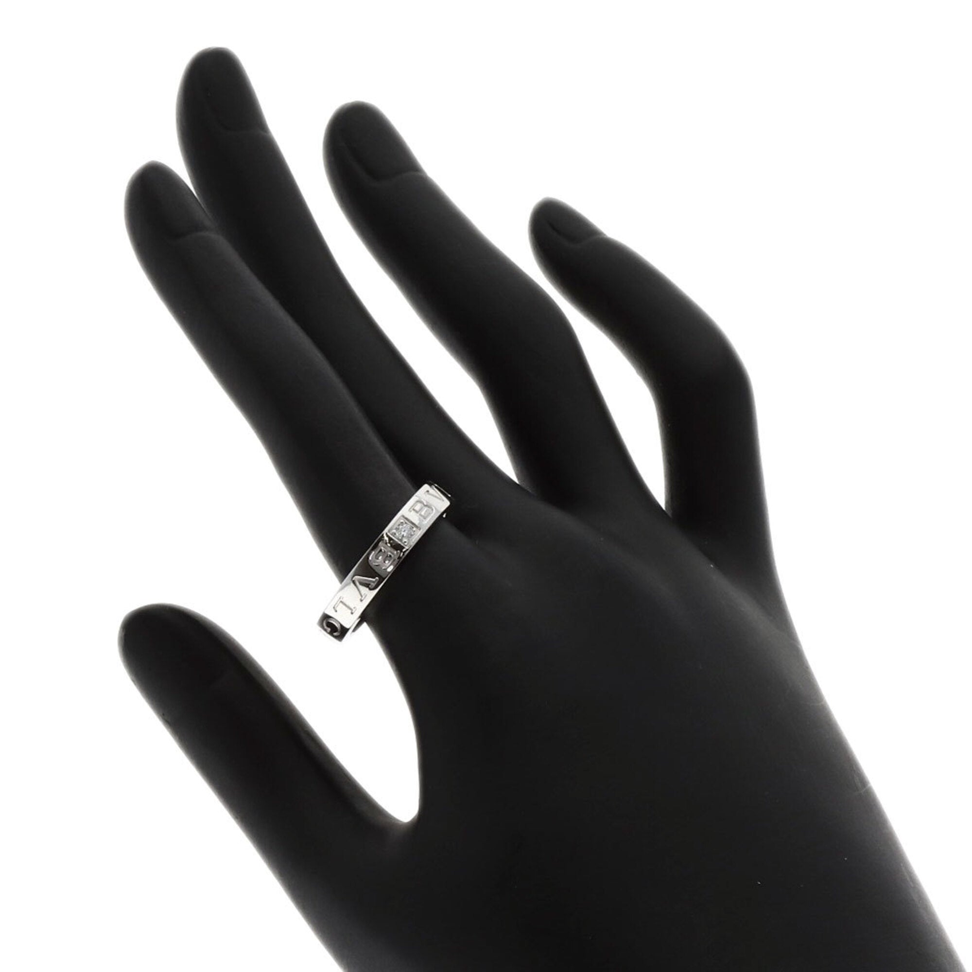 Bvlgari White Gold (18K) Band Ring (Pre-Owned)