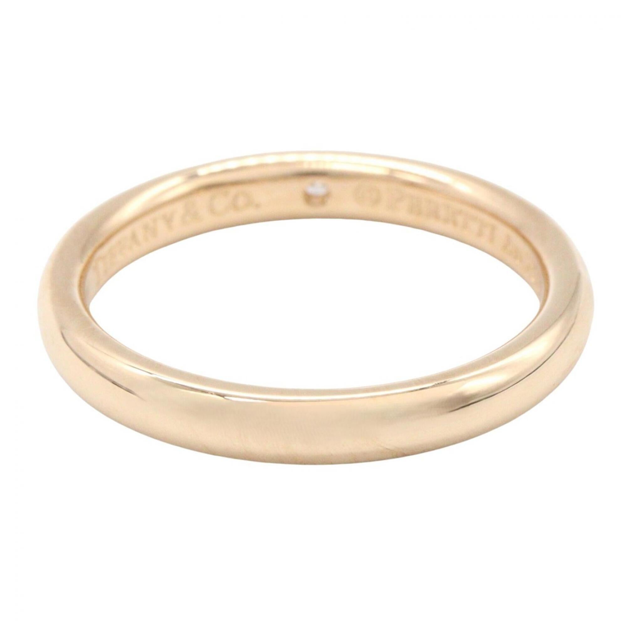 Tiffany Pink Gold Clear Pink Gold (18K) Band Ring (Pre-Owned)