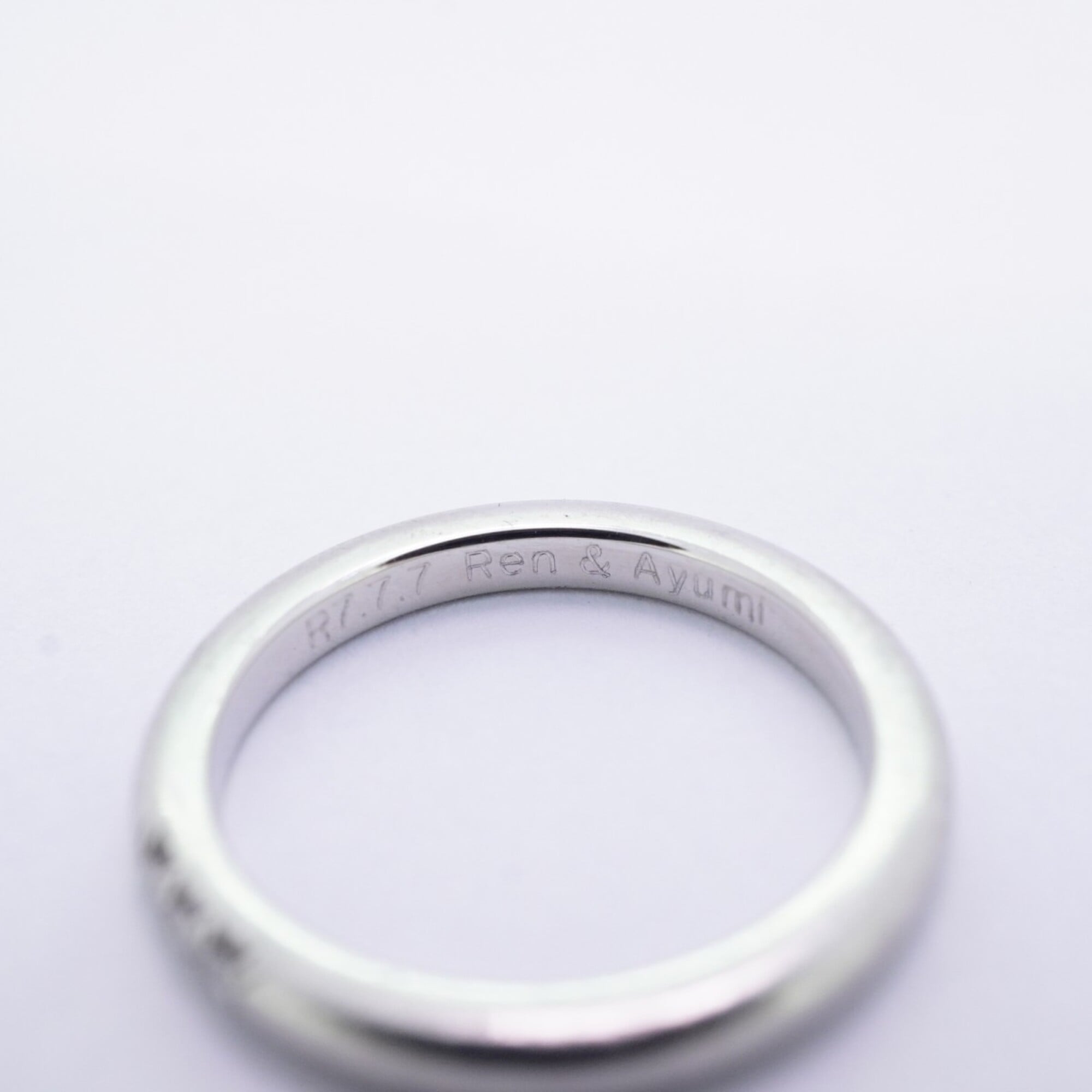 Tiffany Platinum 950 Band Ring (Pre-Owned)