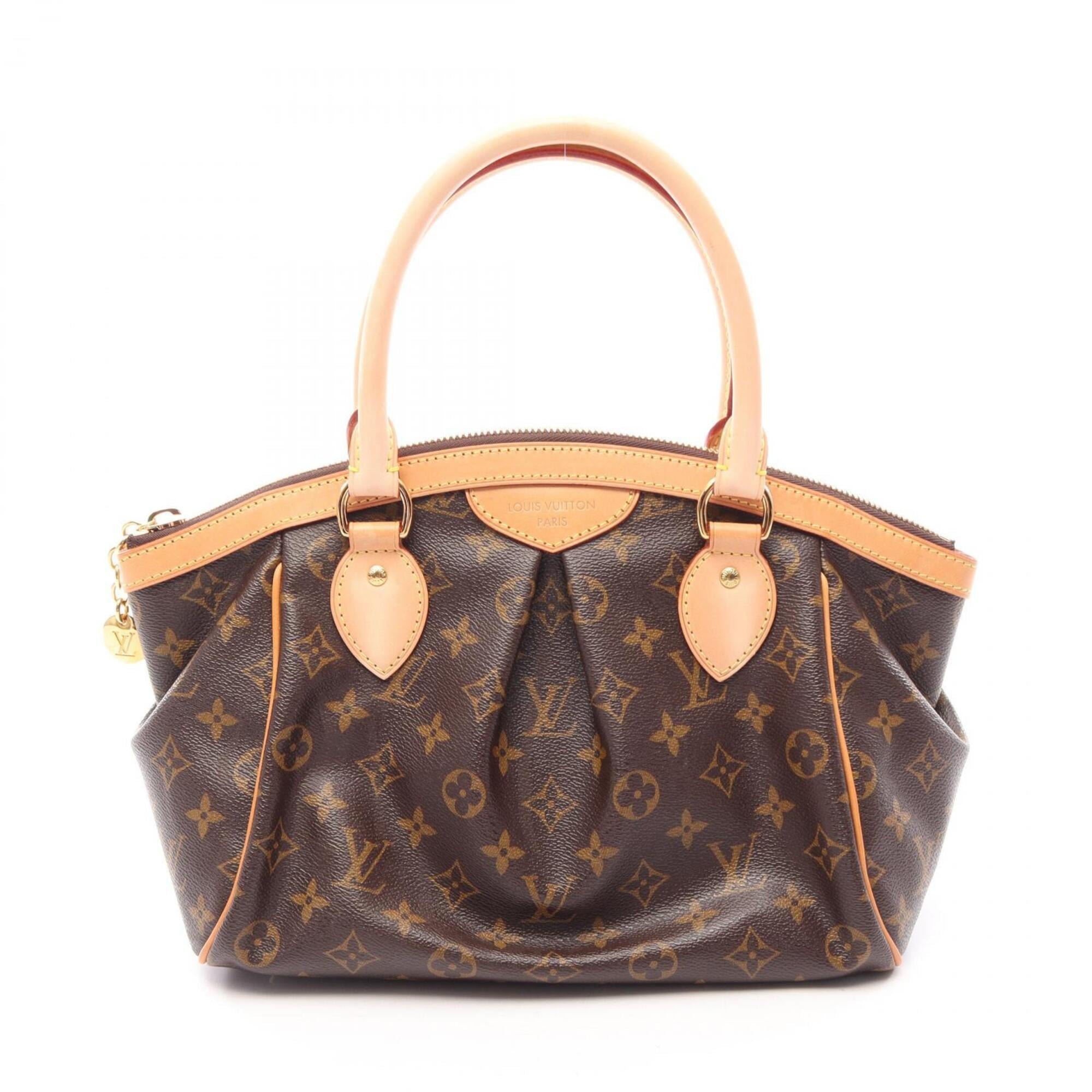 Louis Vuitton Brown Pvc Leather Handbag (Pre-Owned)