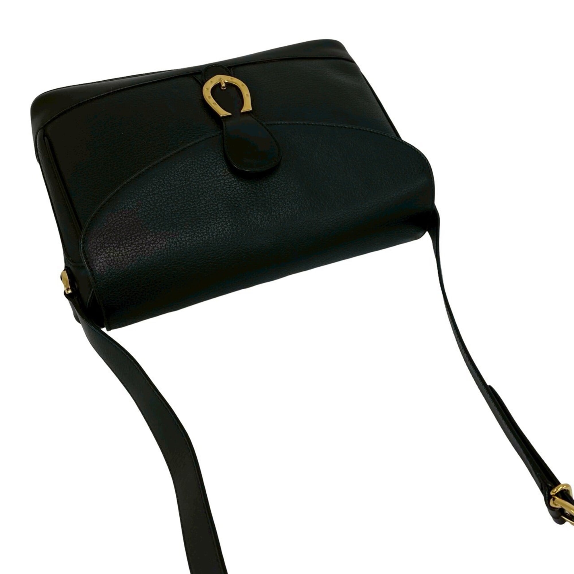 Gucci Black Leather Shoulder Bag (Pre-Owned)