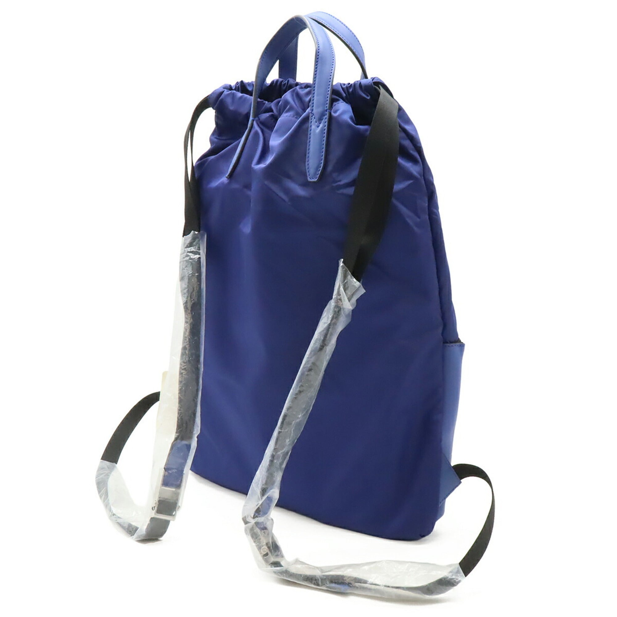 Fendi Multi-Color Nylon Leather Backpack (Pre-Owned)
