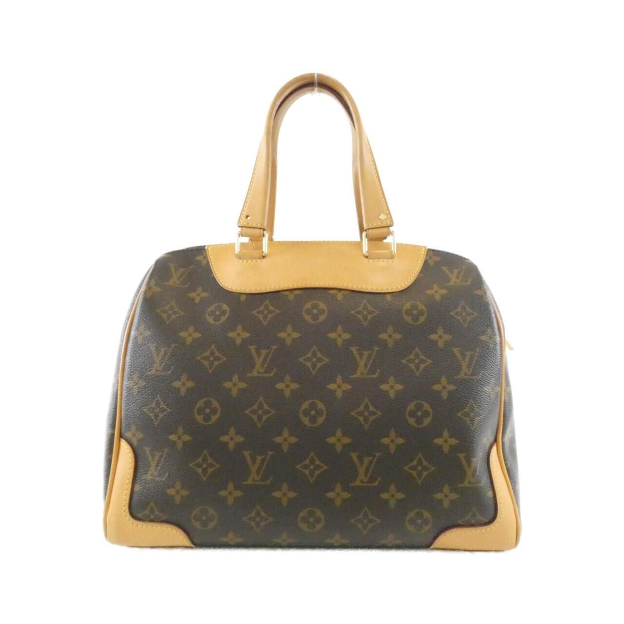 Louis Vuitton Brown Coated Canvas Handbag (Pre-Owned)