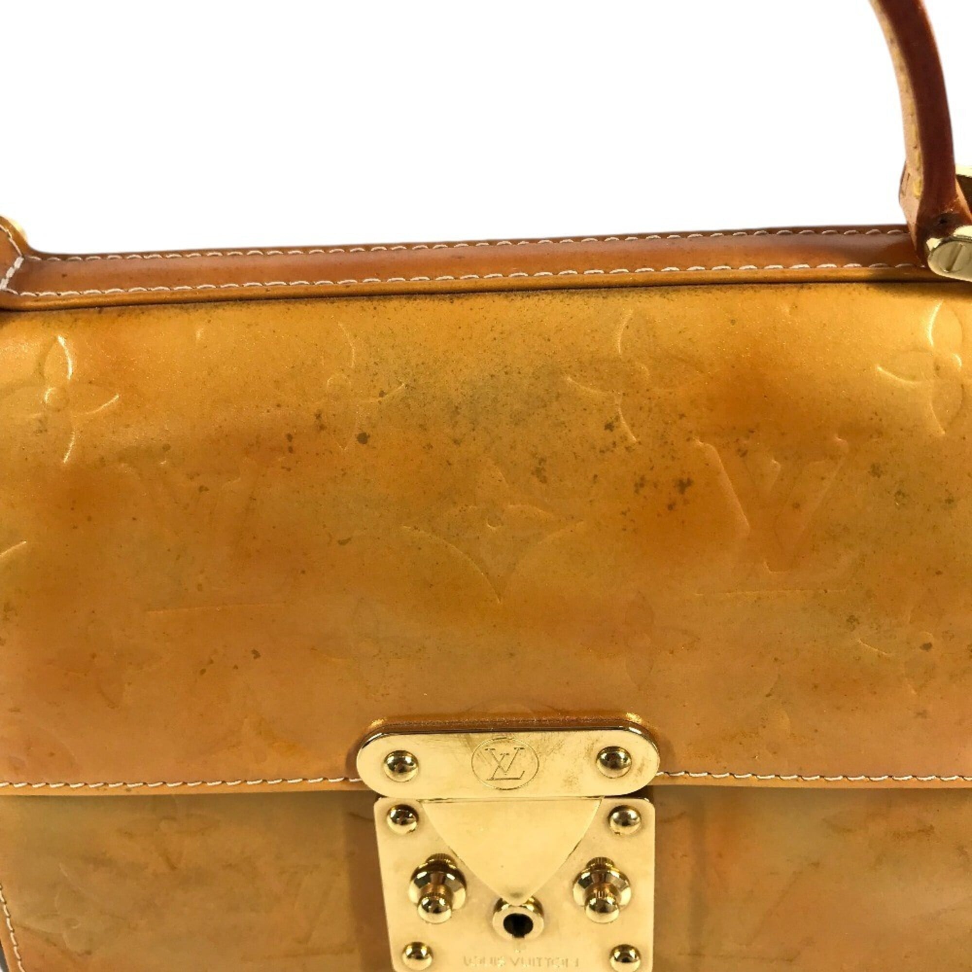 Louis Vuitton Monogram Vernis Gris Monogram Vernis Handbag (Pre-Owned)