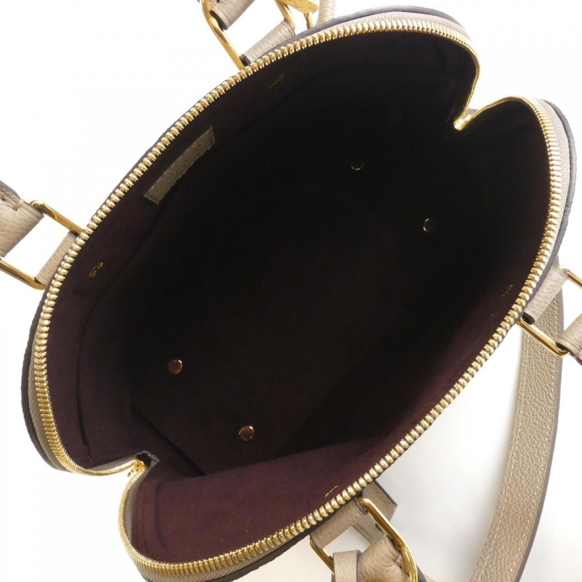 Louis Vuitton Tourterelle Leather Handbag (Pre-Owned)