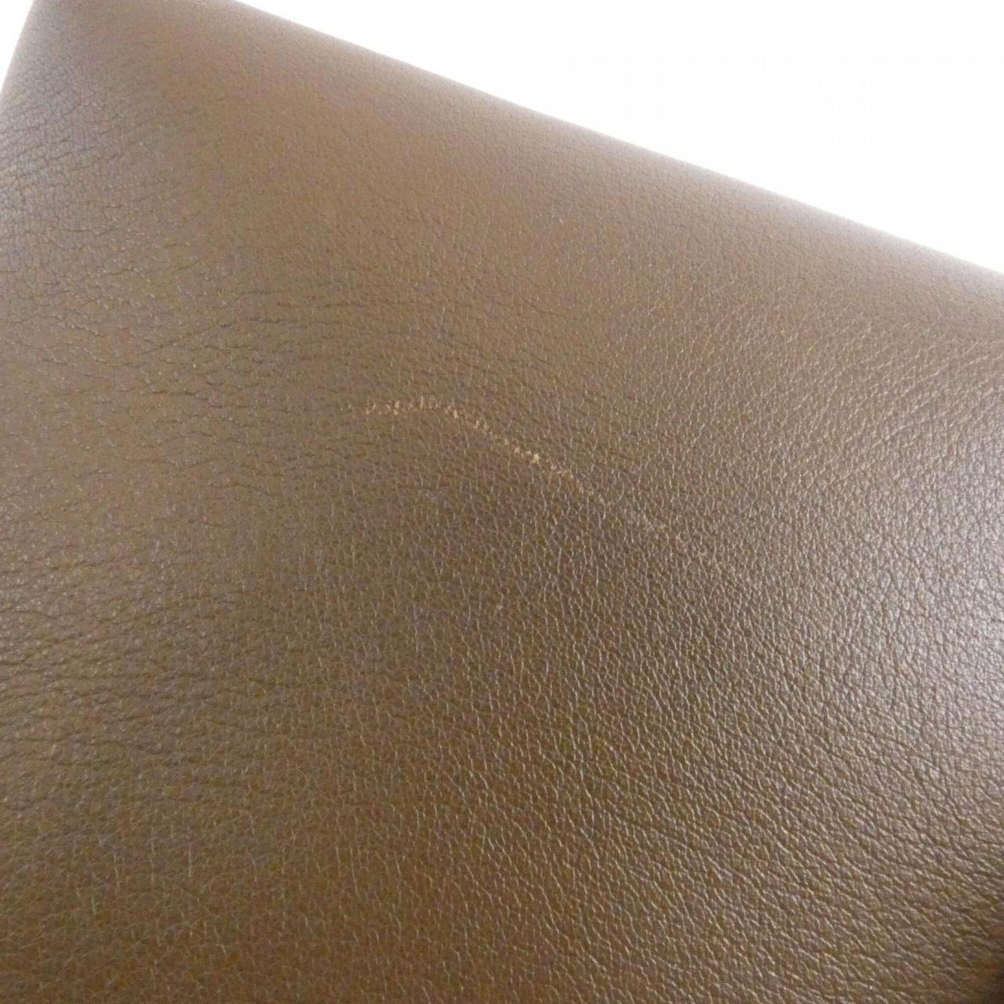 Fendi Brown Leather Handbag (Pre-Owned)