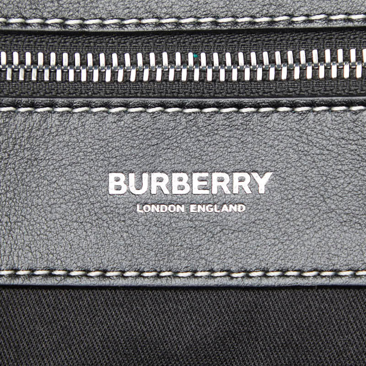 Burberry Brown Pvc Leather Backpack (Pre-Owned)