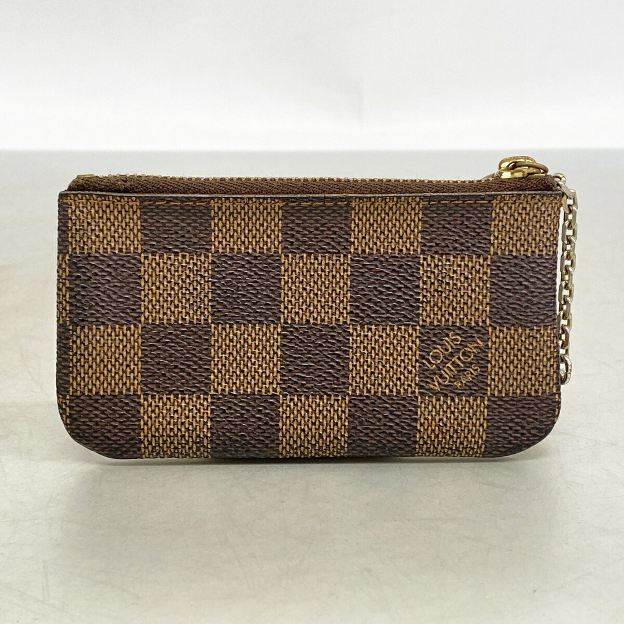 Louis Vuitton Ebene Coin Purse/Coin Case (Pre-Owned)