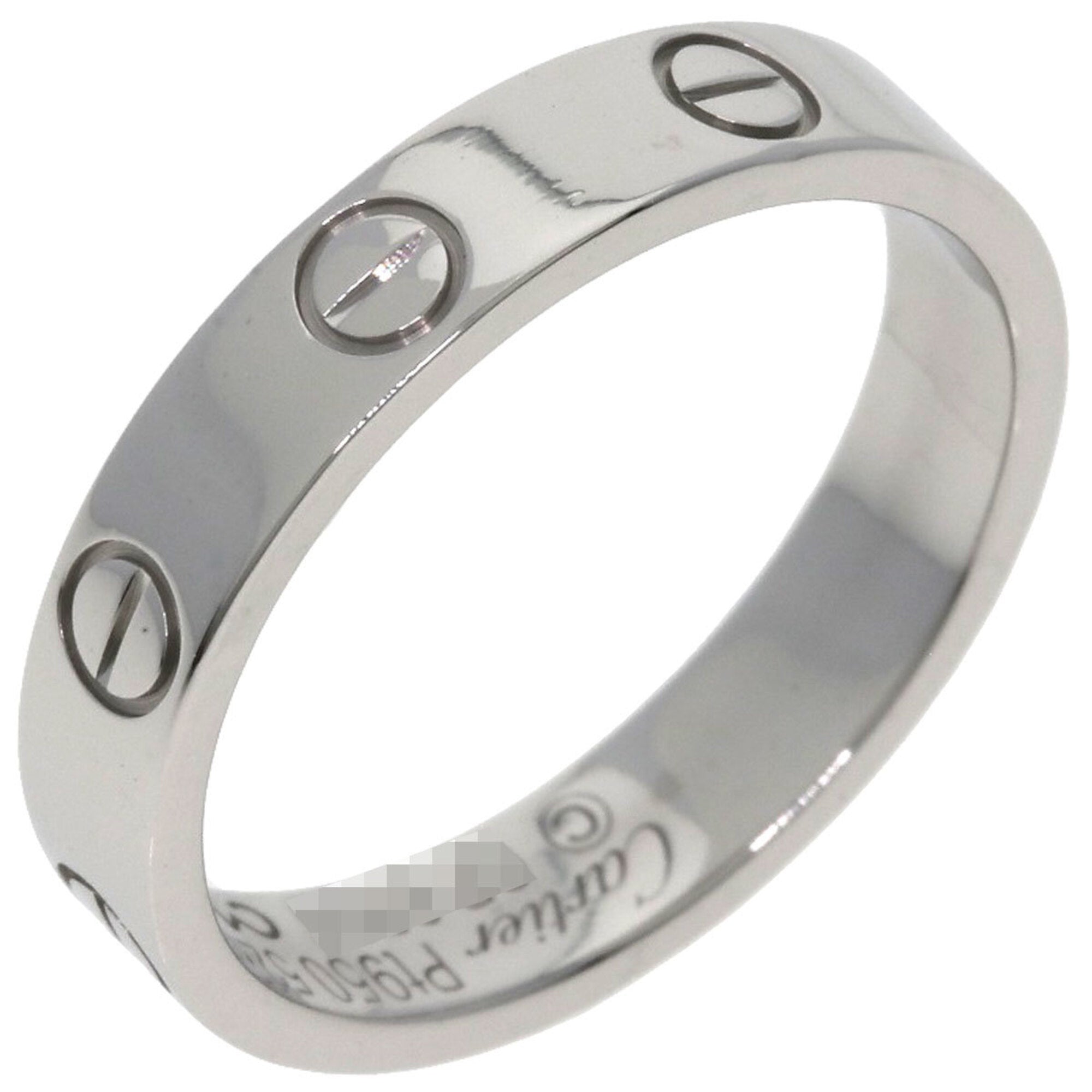 Cartier Platinum 950 Band Ring (Pre-Owned)