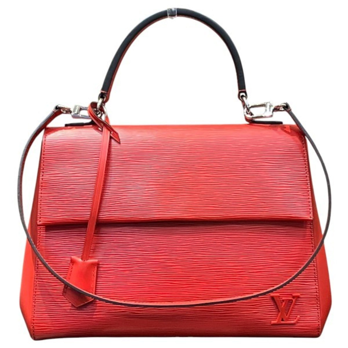 Louis Vuitton Coquelicots Leather Handbag Shoulder Bag (Pre-Owned)