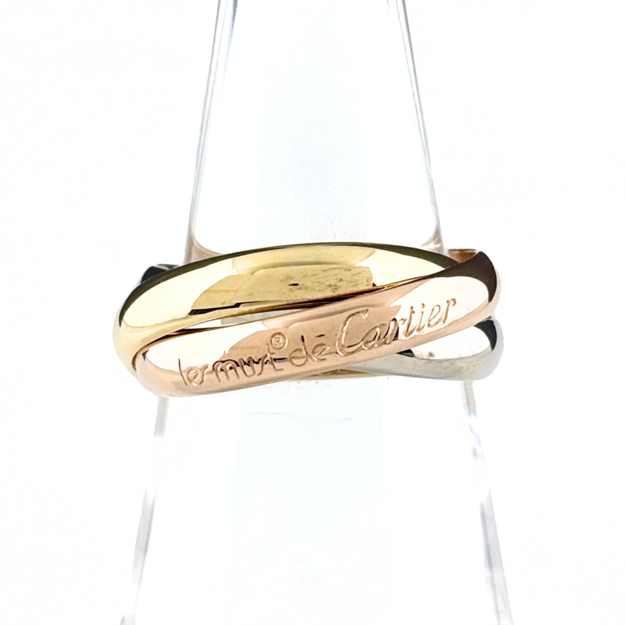 Cartier Yellow Gold (18K) Pink Gold (18K) White Gold (18K) Band Ring (Pre-Owned)