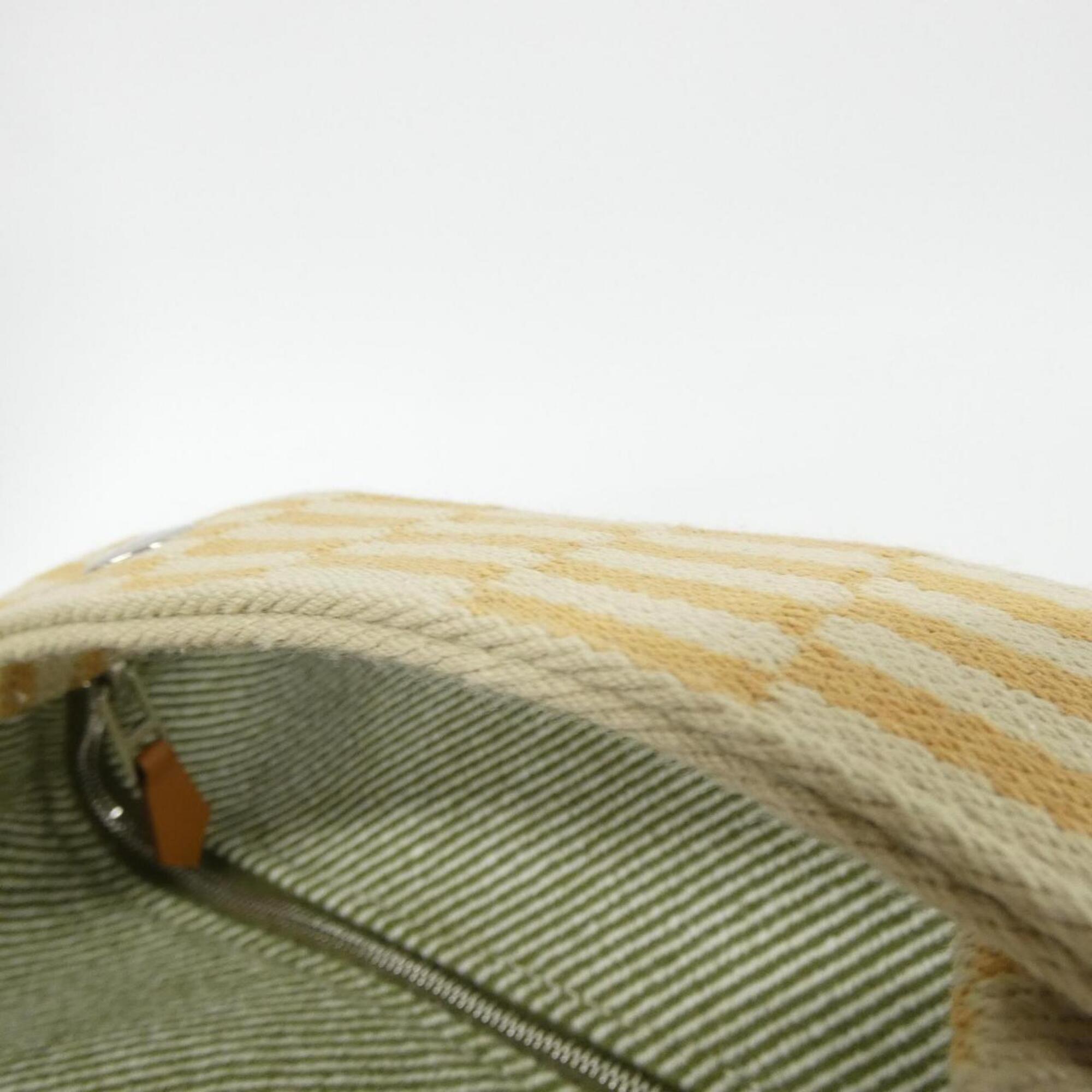 Hermes Green Wool Handbag Pouch (Pre-Owned)