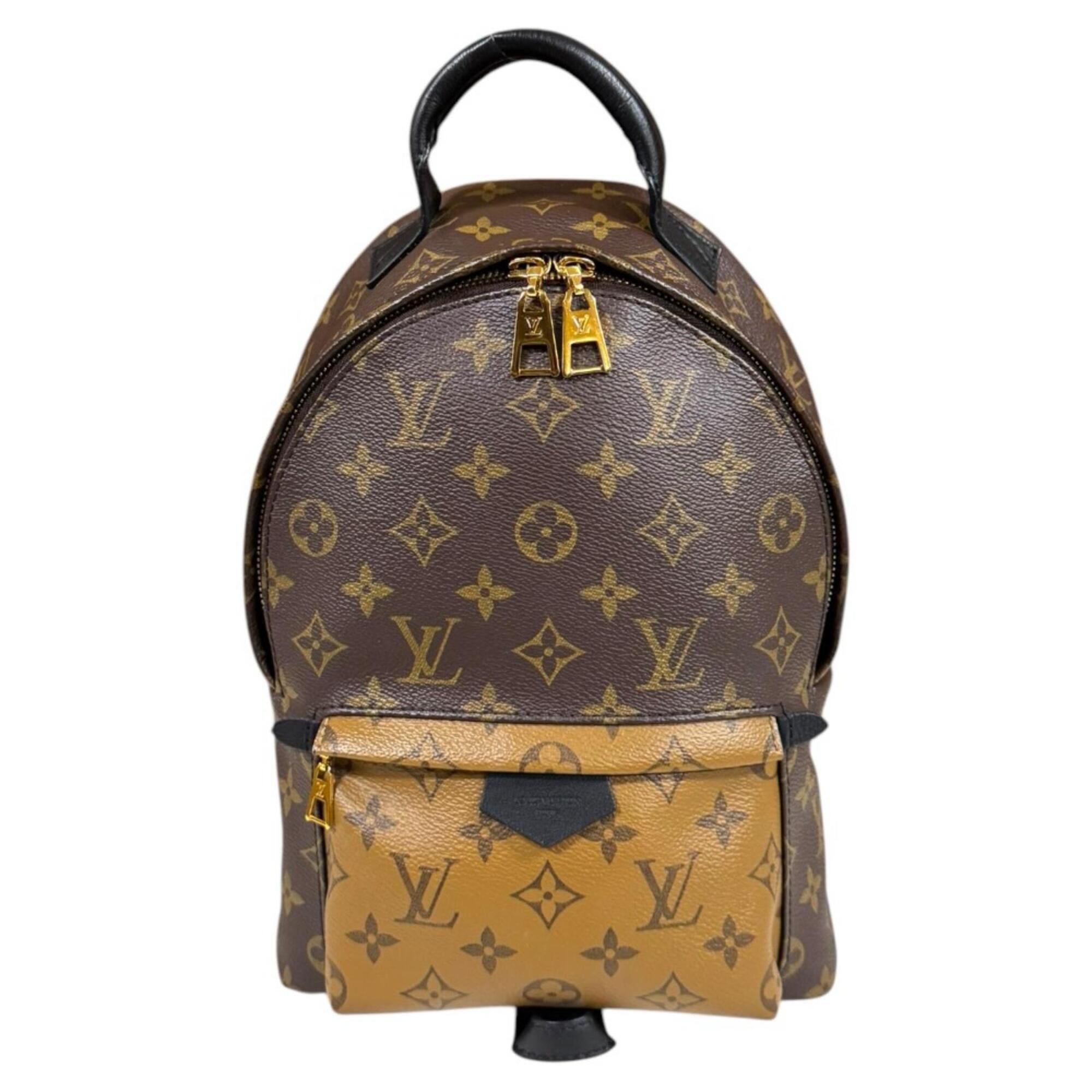 Louis Vuitton Monogram Brown Monogram Monogram Reverse Backpack (Pre-Owned)