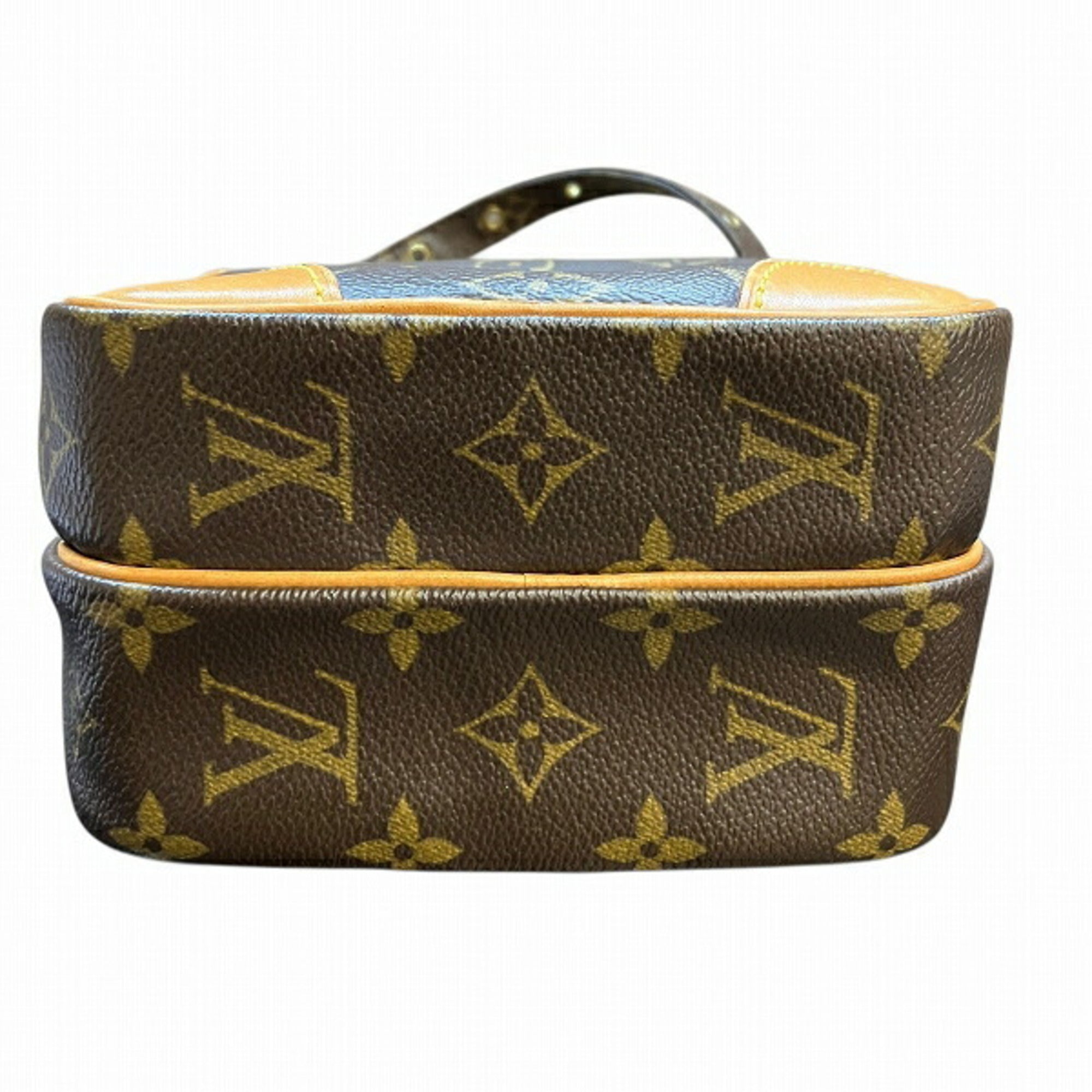 Louis Vuitton Brown Monogram Handbag Shoulder Bag (Pre-Owned)