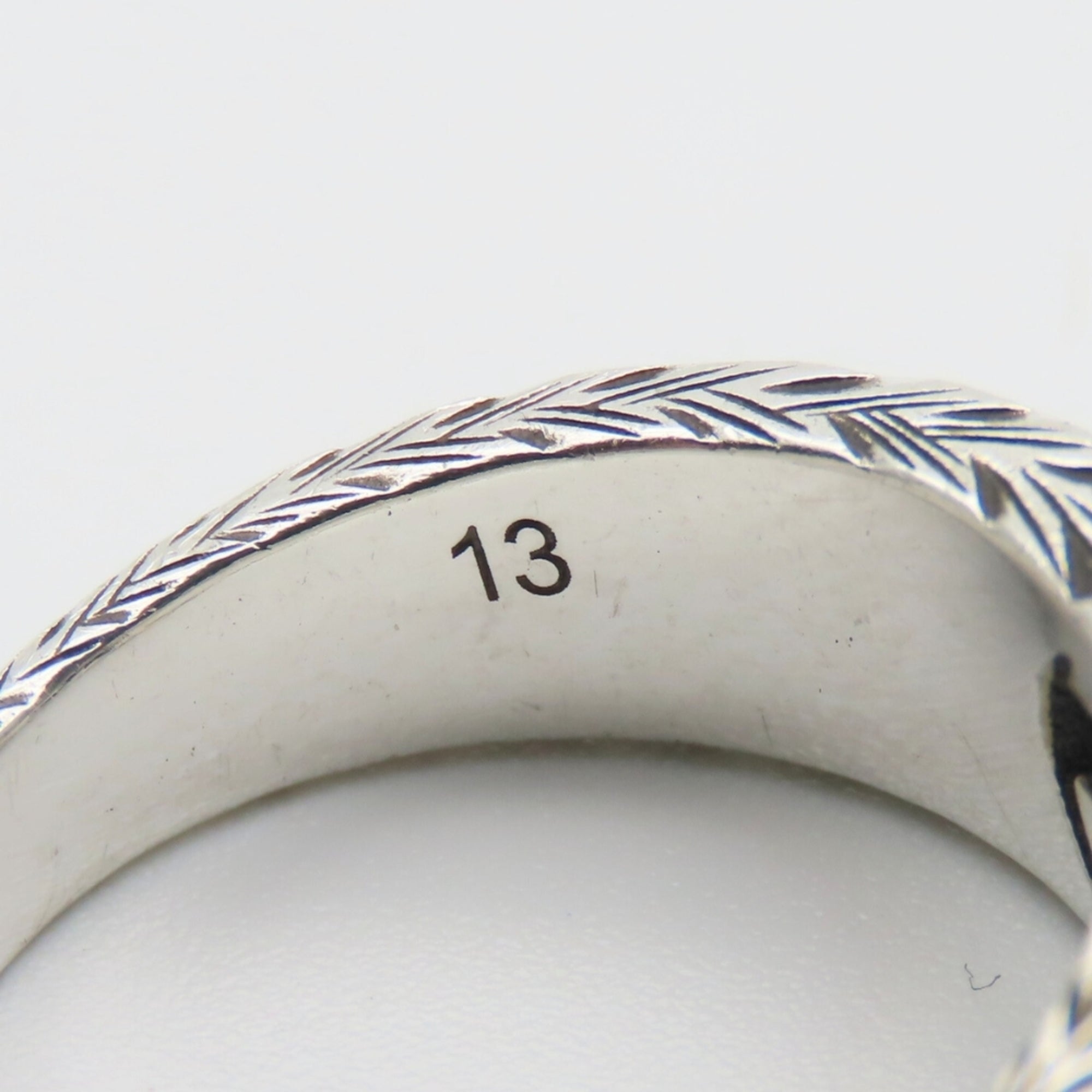 Gucci Silver Silver 925 Band Ring (Pre-Owned)