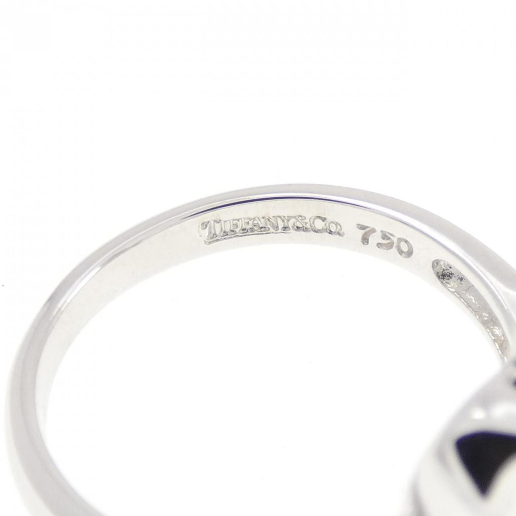 Tiffany White Gold (18K) Band Ring (Pre-Owned)