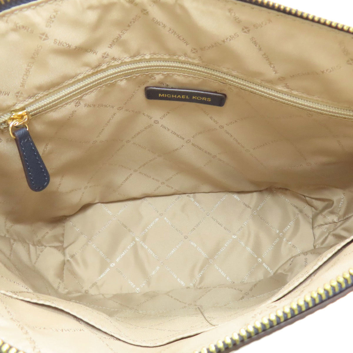 Michael Kors Navy Pvc Tote Bag (Pre-Owned)