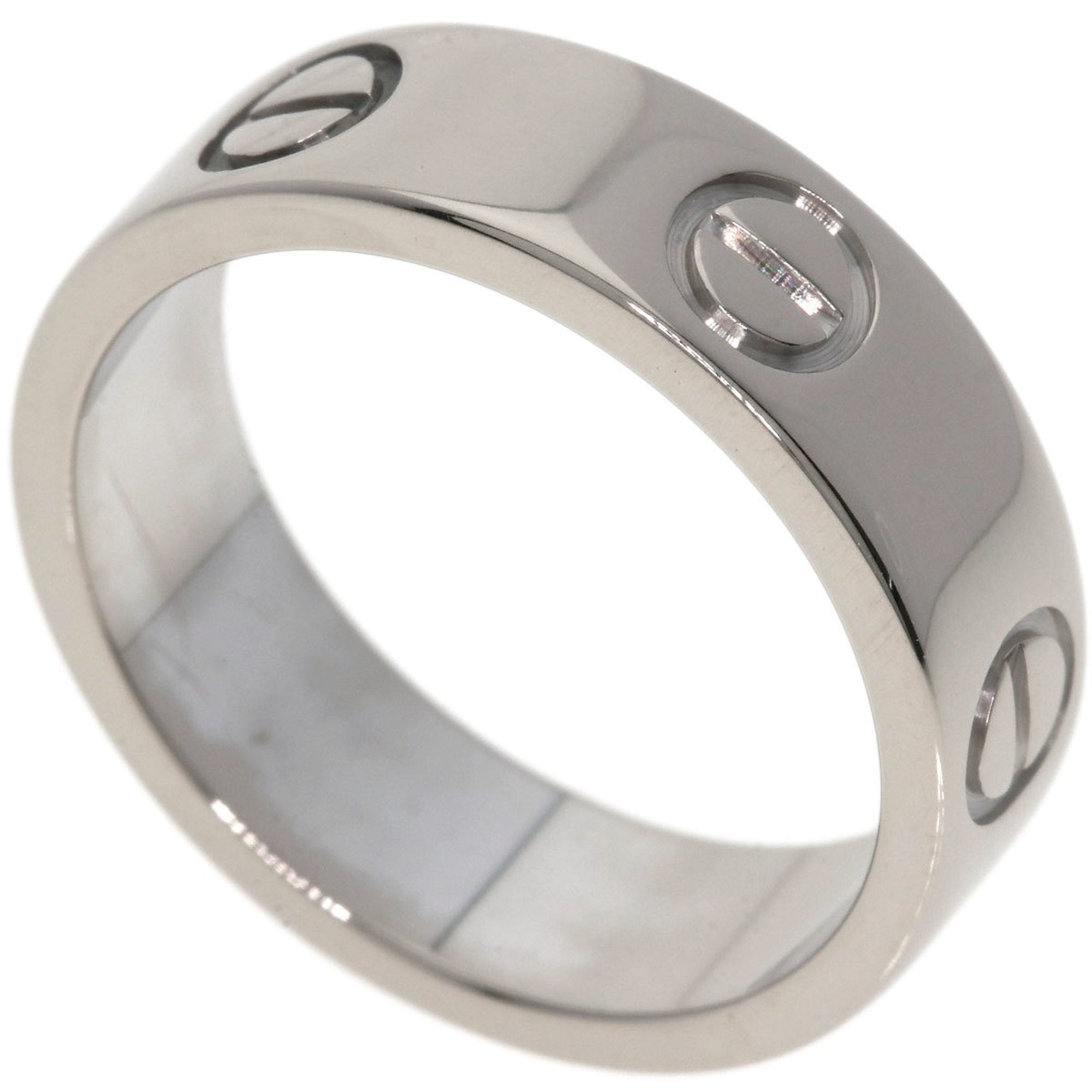 Cartier White Gold White Gold (18K) Band Ring (Pre-Owned)