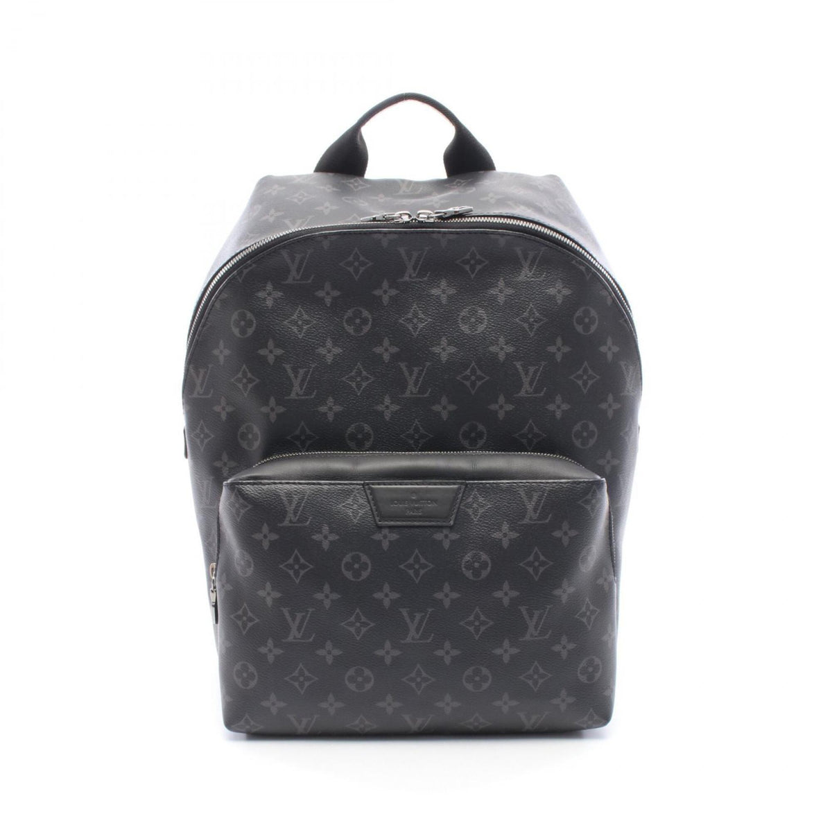 Louis Vuitton Black Monogram Eclipse Monogram Eclipse Leather Backpack (Pre-Owned)