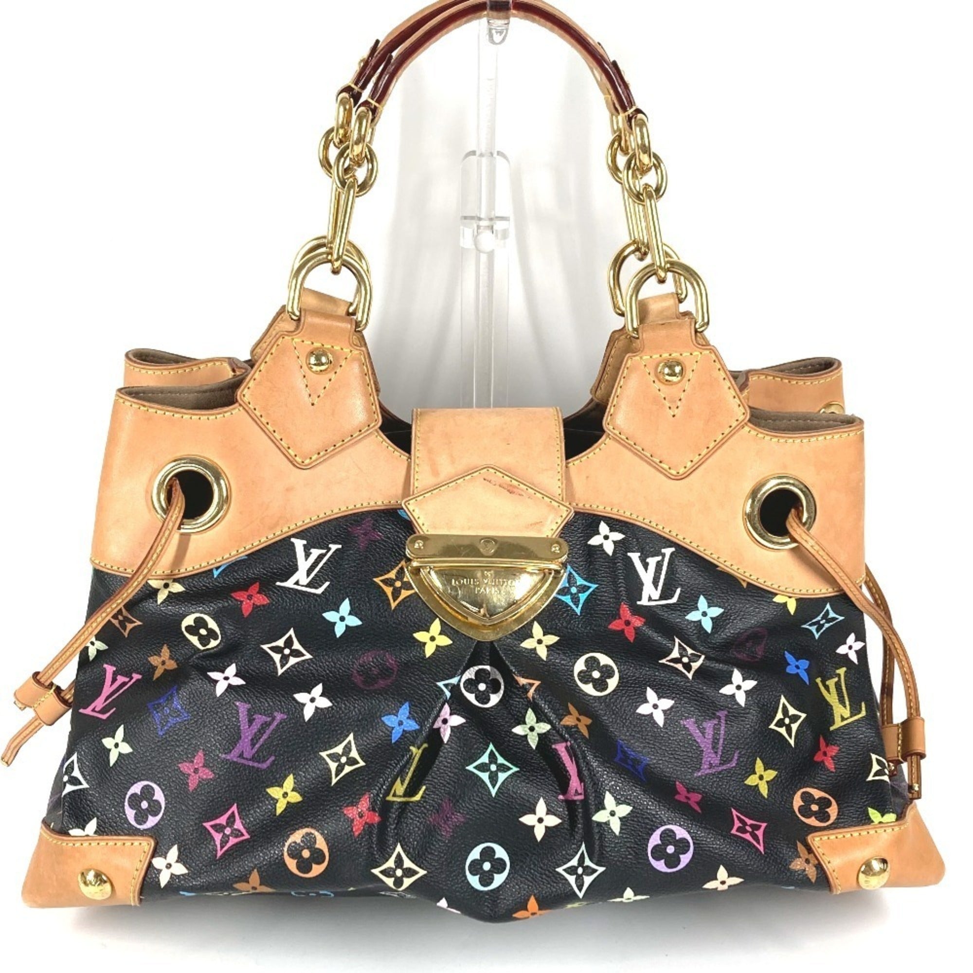 Louis Vuitton Monogram Multicolore Black Noir Monogram Multicolore Shoulder Bag Tote Bag (Pre-Owned)