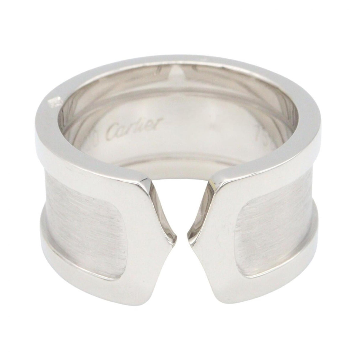 Cartier White Gold White Gold (18K) Band Ring (Pre-Owned)