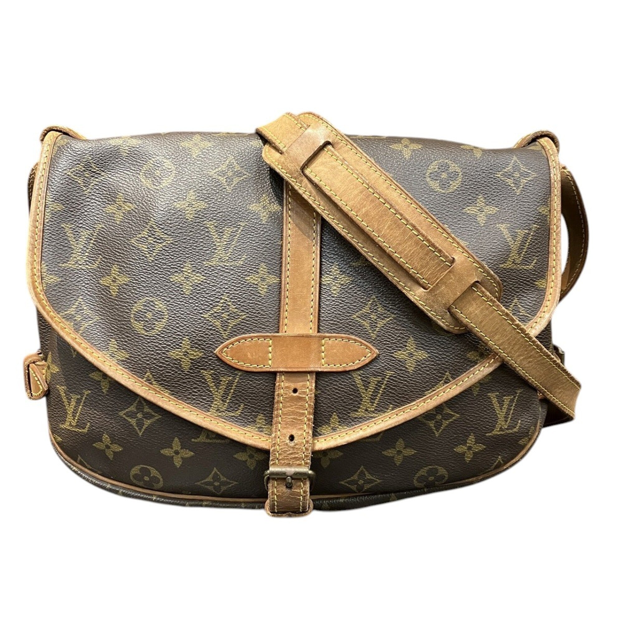 Louis Vuitton Brown Monogram Monogram Pvc Leather Shoulder Bag (Pre-Owned)