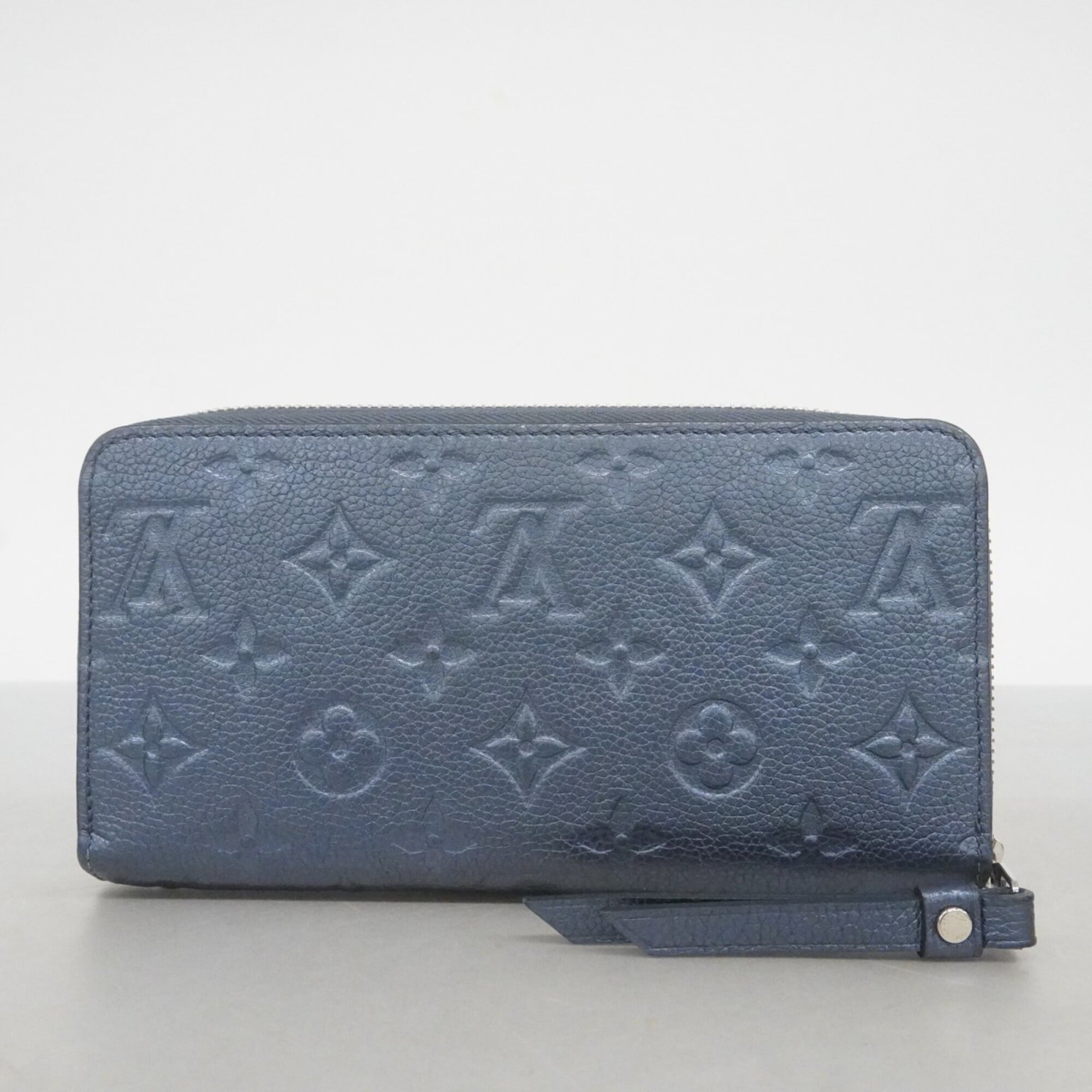 Louis Vuitton Metallic Blue Long Wallet (Bi-Fold) (Pre-Owned)