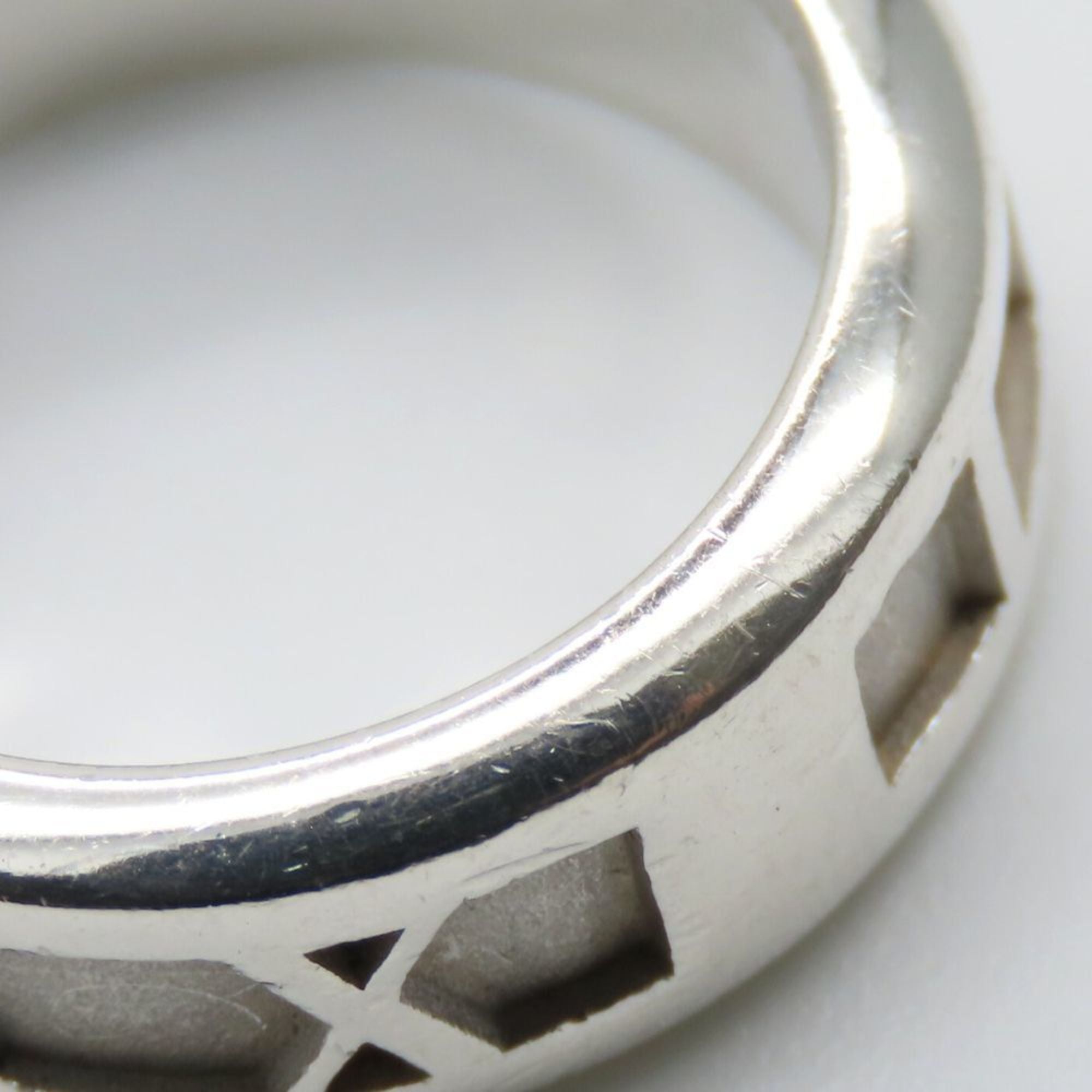 Tiffany Silver Silver 925 Band Ring (Pre-Owned)