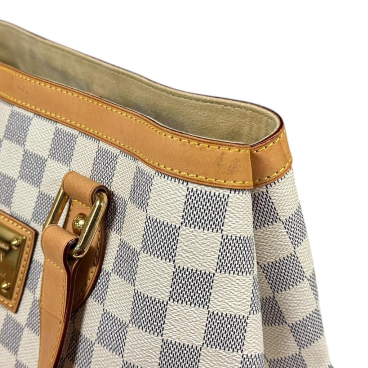 Louis Vuitton Black Or White Damier Azur Handbag Shoulder Bag (Pre-Owned)