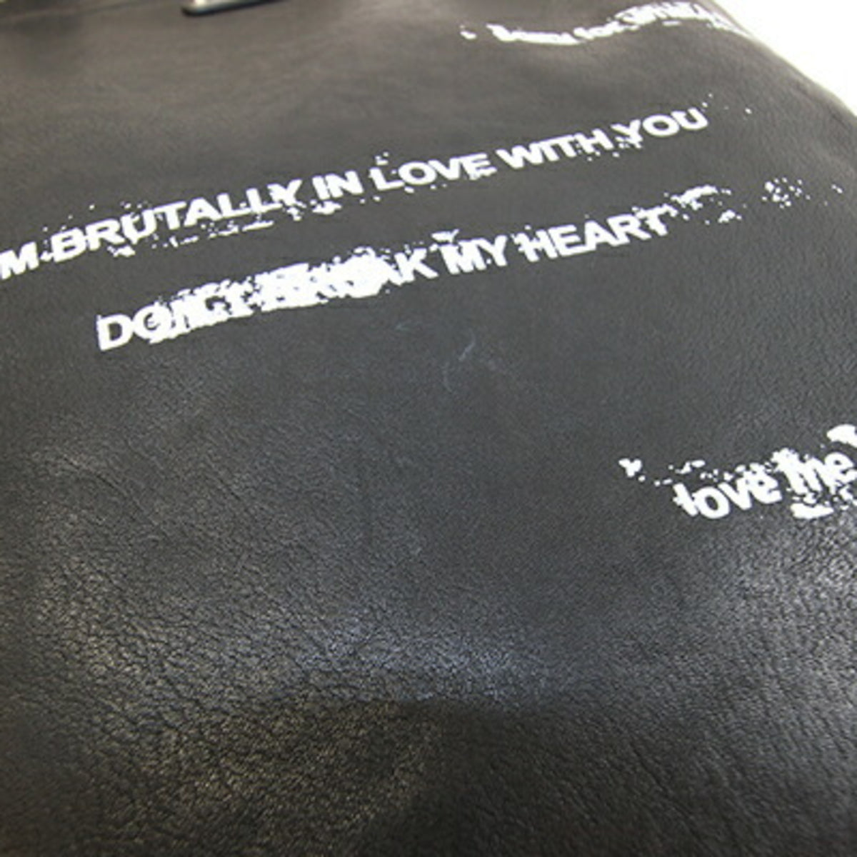 Saint Laurent Black Leather Tote Bag (Pre-Owned)