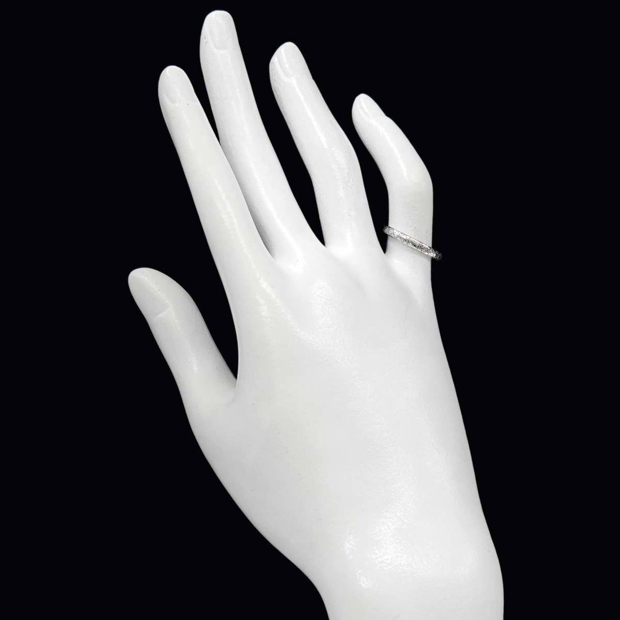 Gucci White Gold (18K) Band Ring (Pre-Owned)